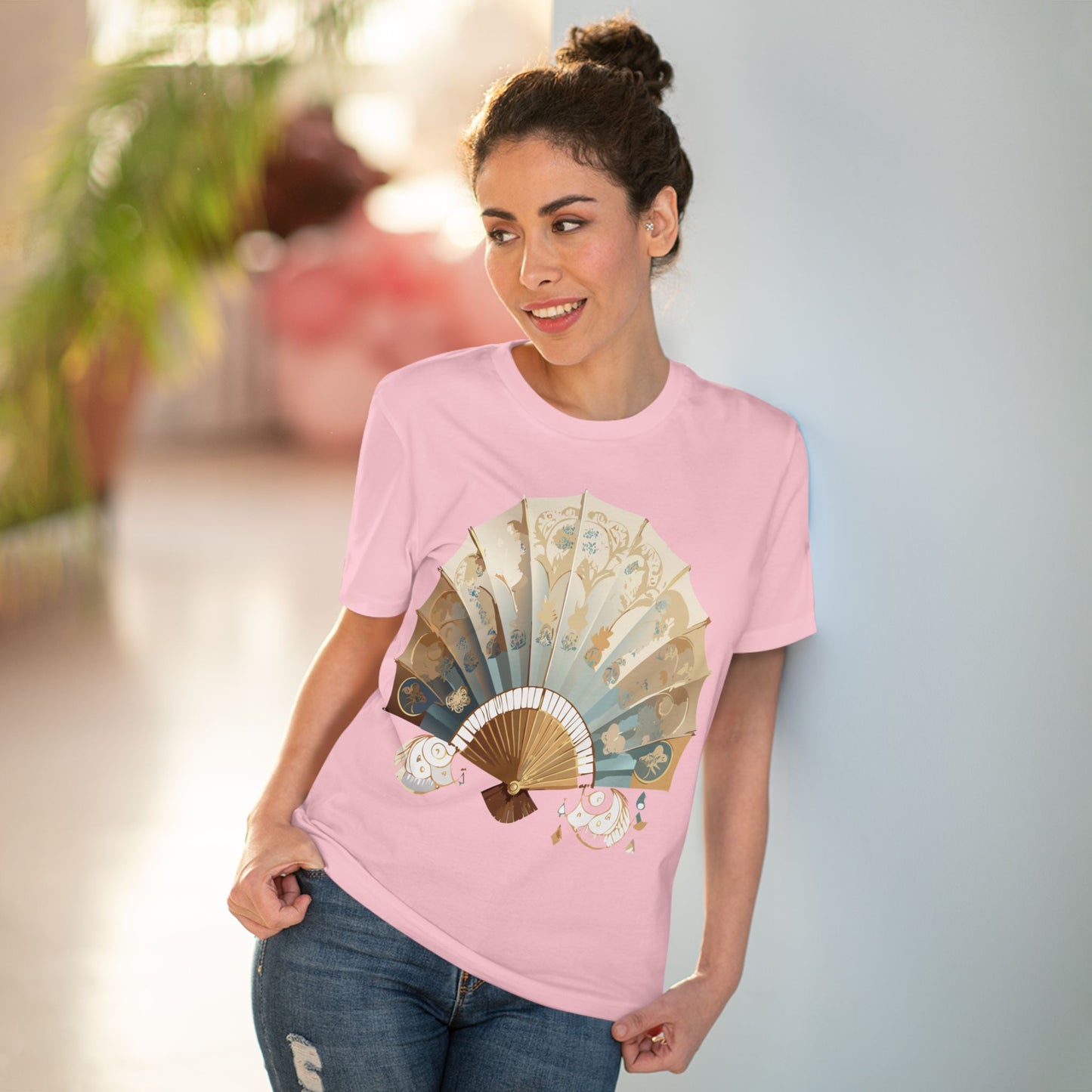 Organic T-shirt with Fan