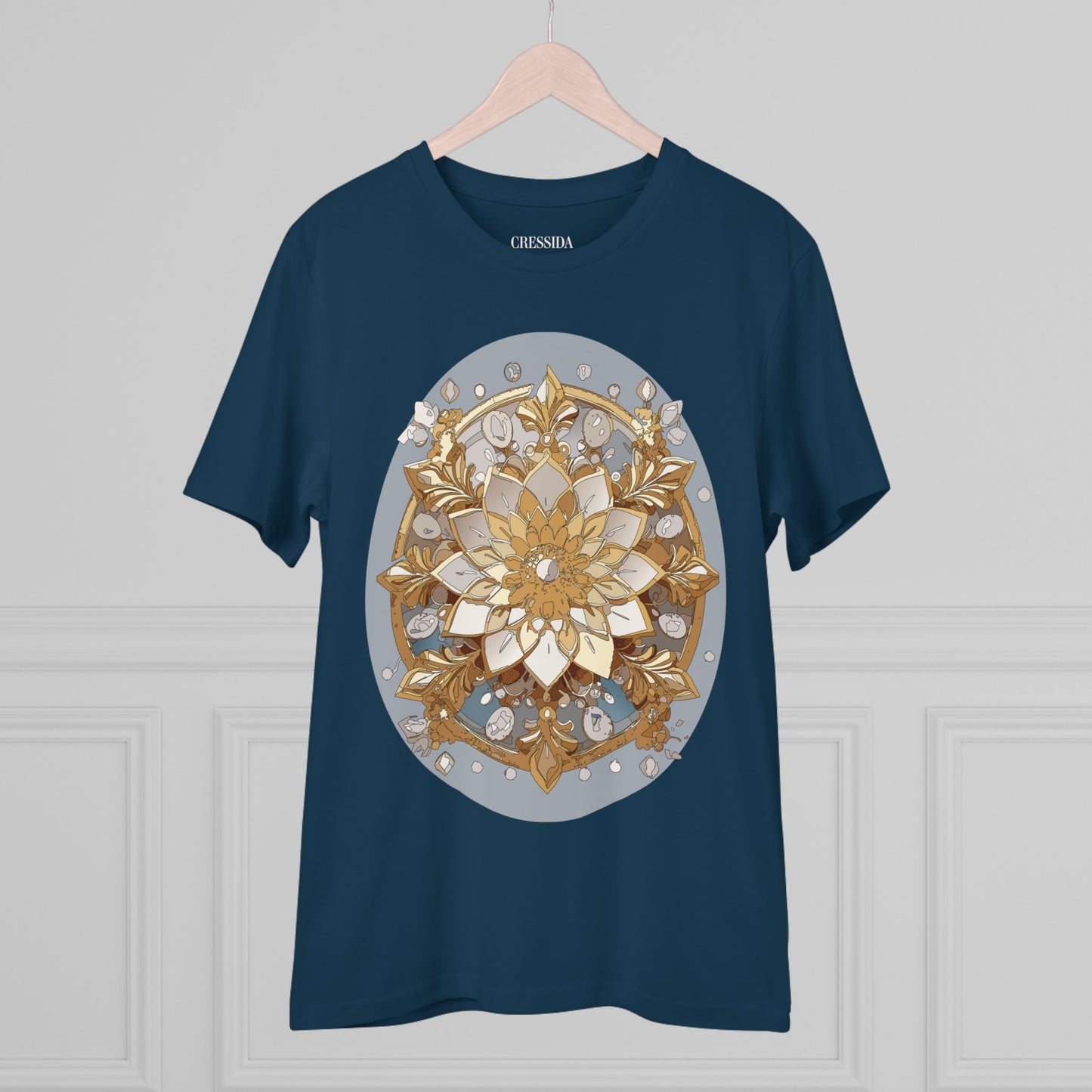 Organic T-shirt with Flower