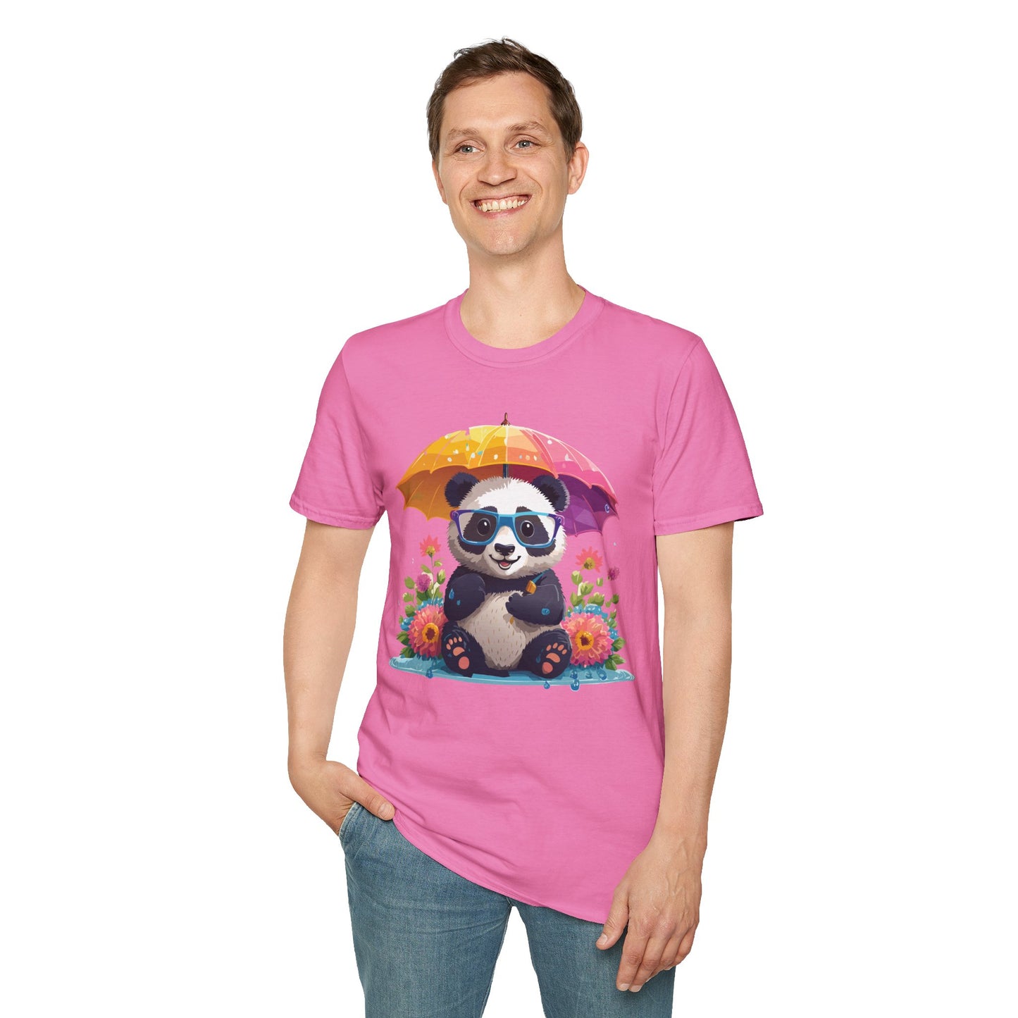 Panda Shirt, T Shirt with Panda, Animal Shirt, Tee Shirt with Animals