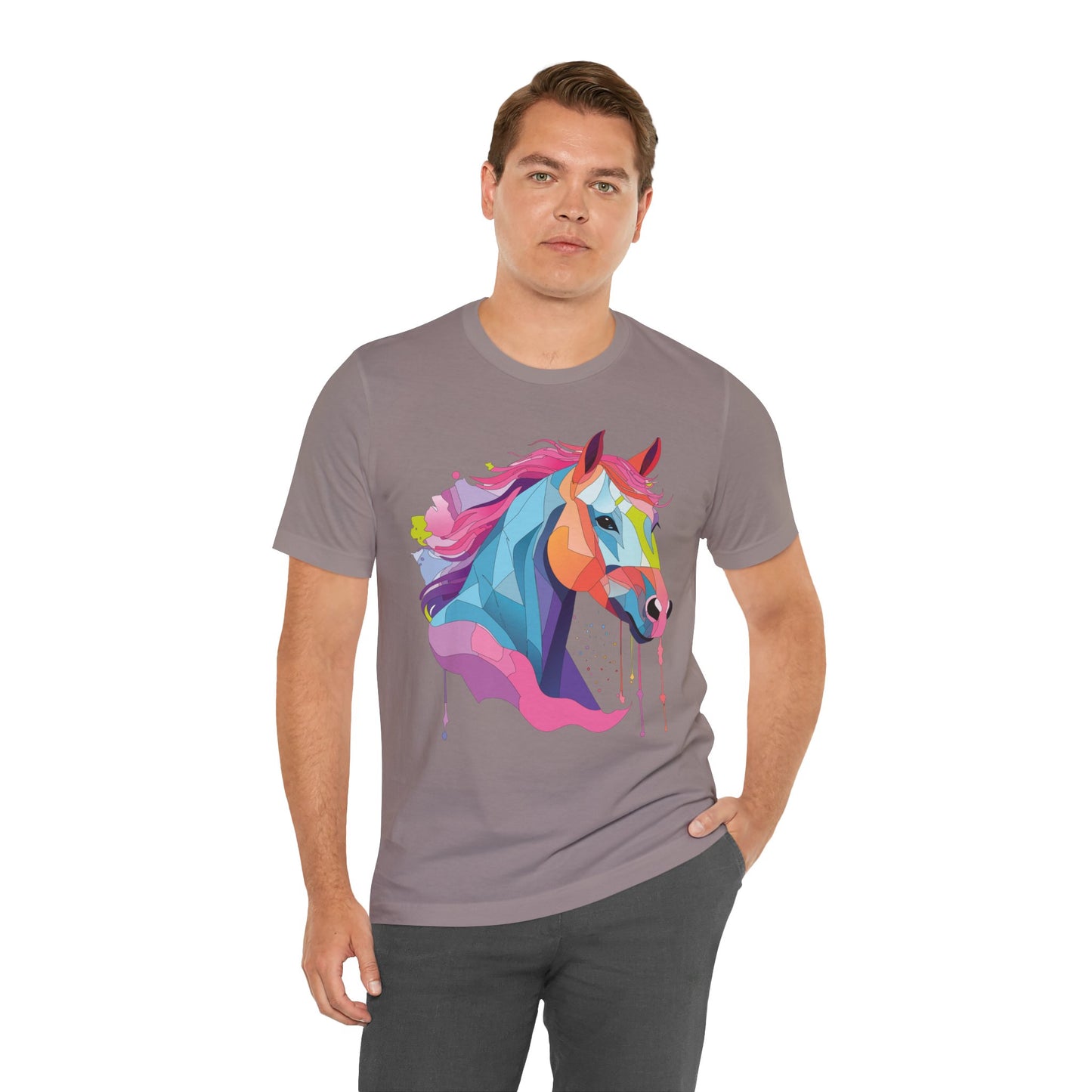 Unisex Animal Shirt, Tee Shirt with Animals, Art Design Tee Shirt, Wild Animals Shirt