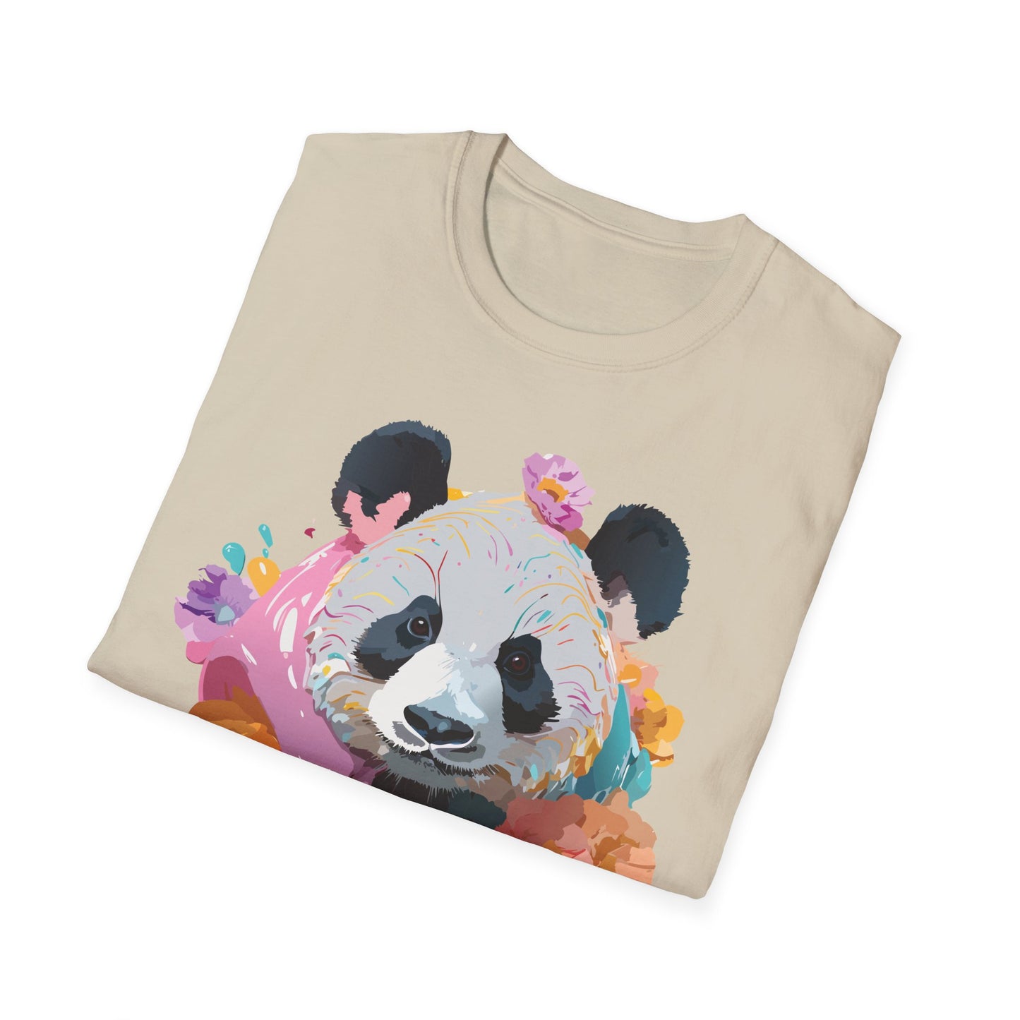Panda Shirt, T Shirt with Panda, Animal Shirt, Tee Shirt with Animals
