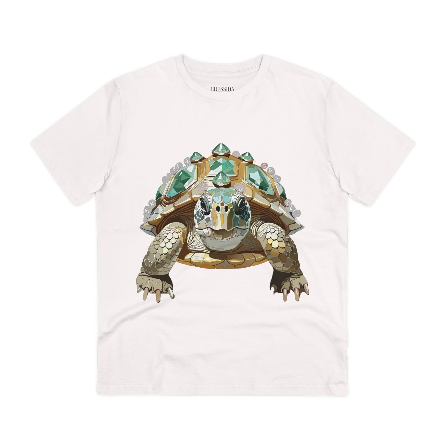 Organic T-shirt with Animals - Turtle