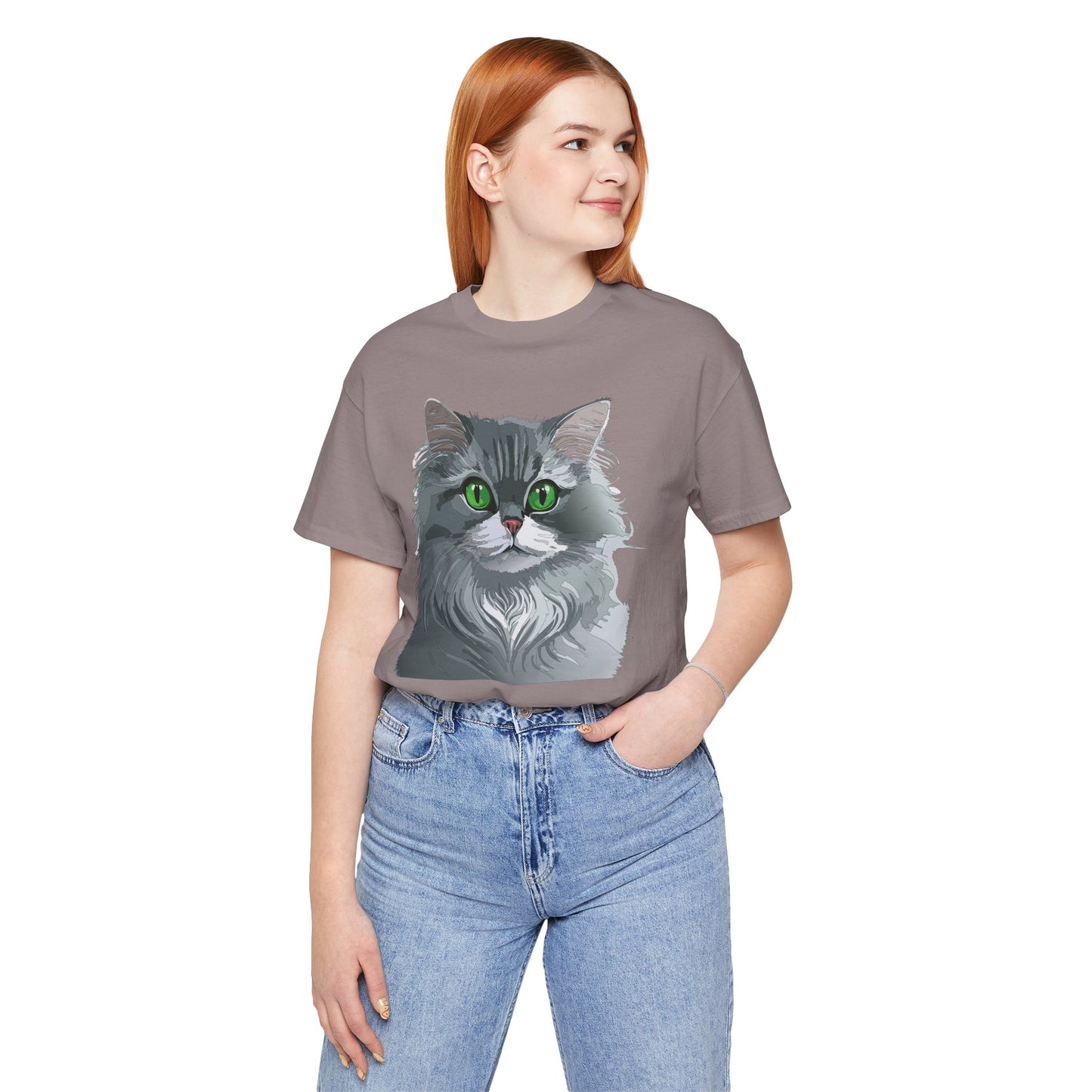 Unisex Animal Shirt, Tee Shirt with Animals, Art Design Tee Shirt, Wild Animals Shirt