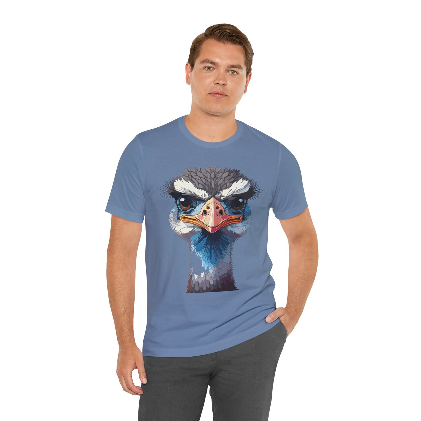 Unisex Animal Shirt, Tee Shirt with Animals, Art Design Tee Shirt, Wild Animals Shirt