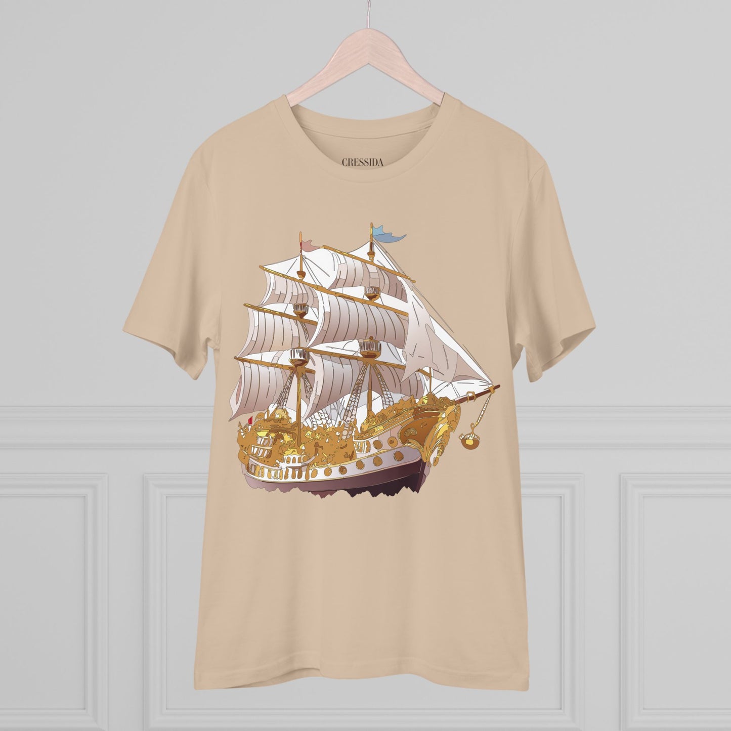 Organic T-shirt with Ship