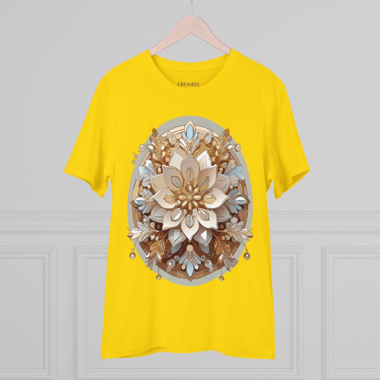 Organic T-shirt with Flower