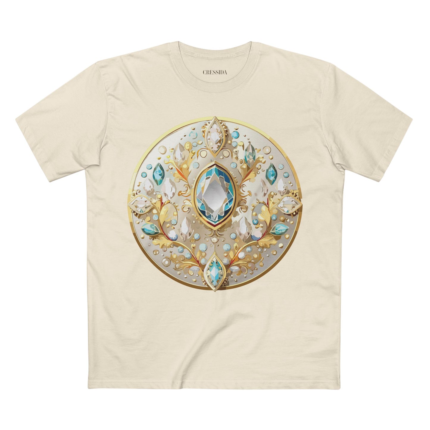 Medallion Shirt, Shirt with Medallion, Tee Shirt with Medal
