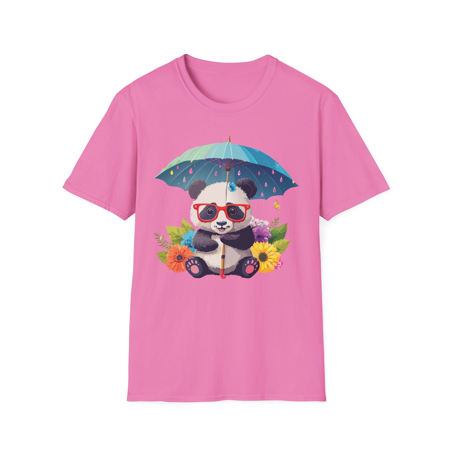 Panda Shirt, T Shirt with Panda, Animal Shirt, Tee Shirt with Animals