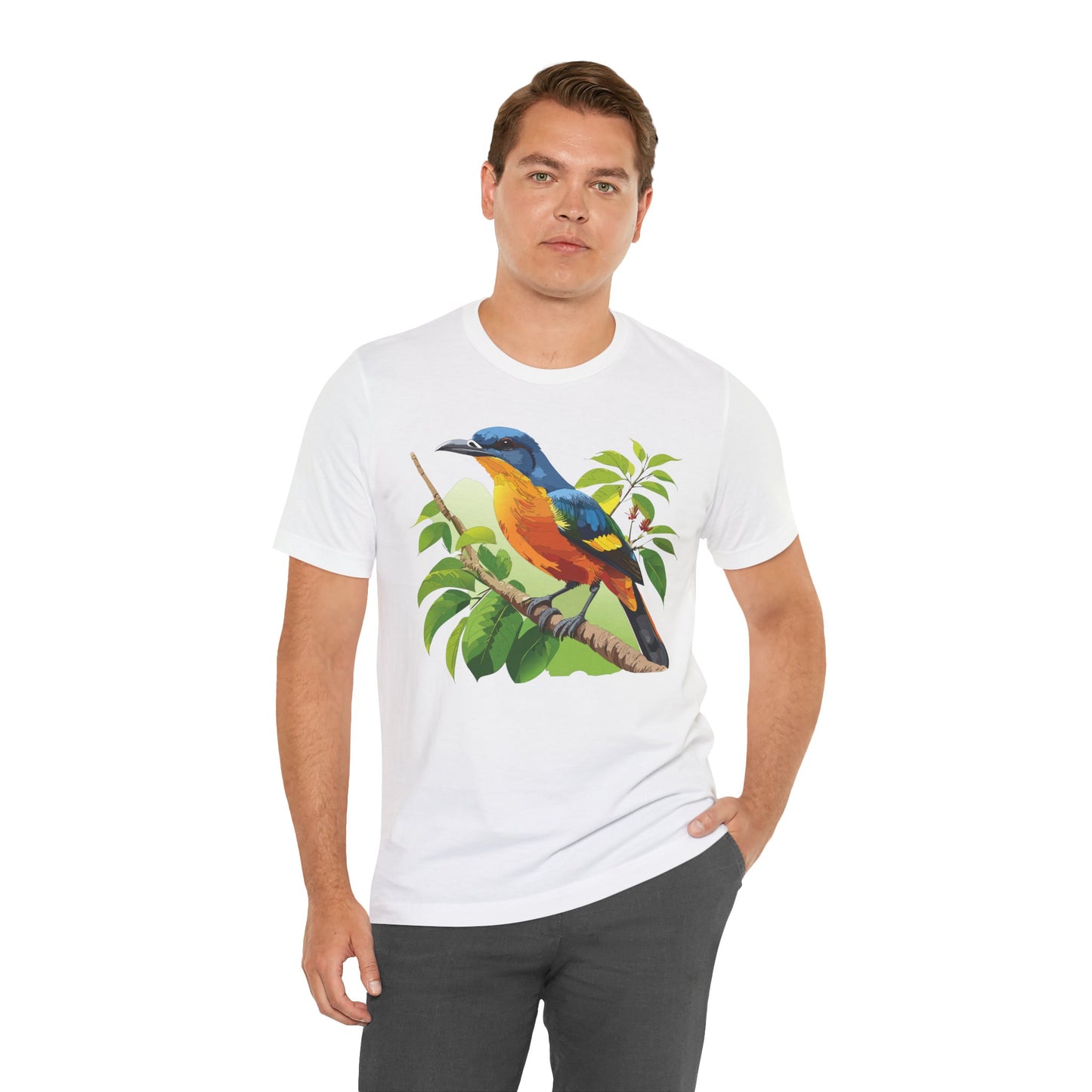 Unisex Animal Shirt, Tee Shirt with Animals, Art Design Tee Shirt, Wild Animals Shirt
