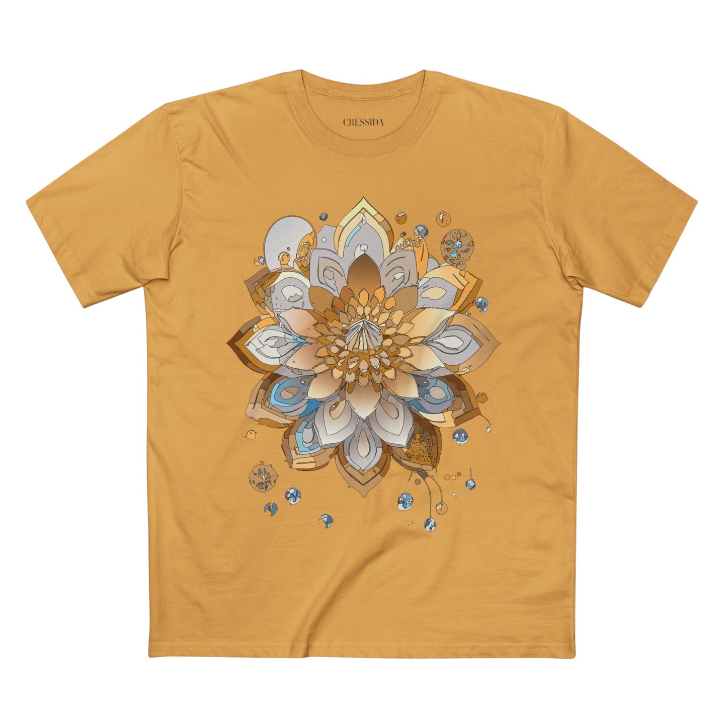 Floral Shirt, Shirt with Flower, Tee Shirt with Antique Flower