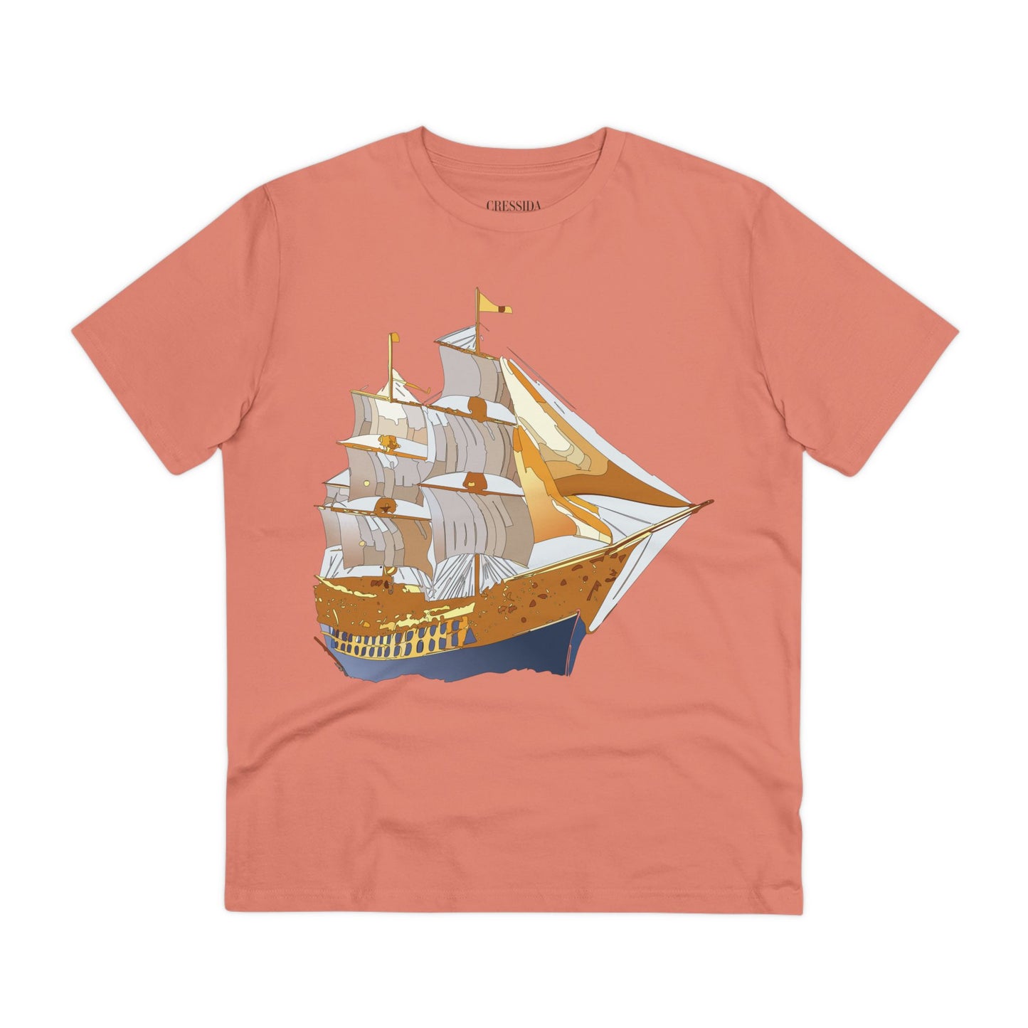 Organic T-shirt with Ship