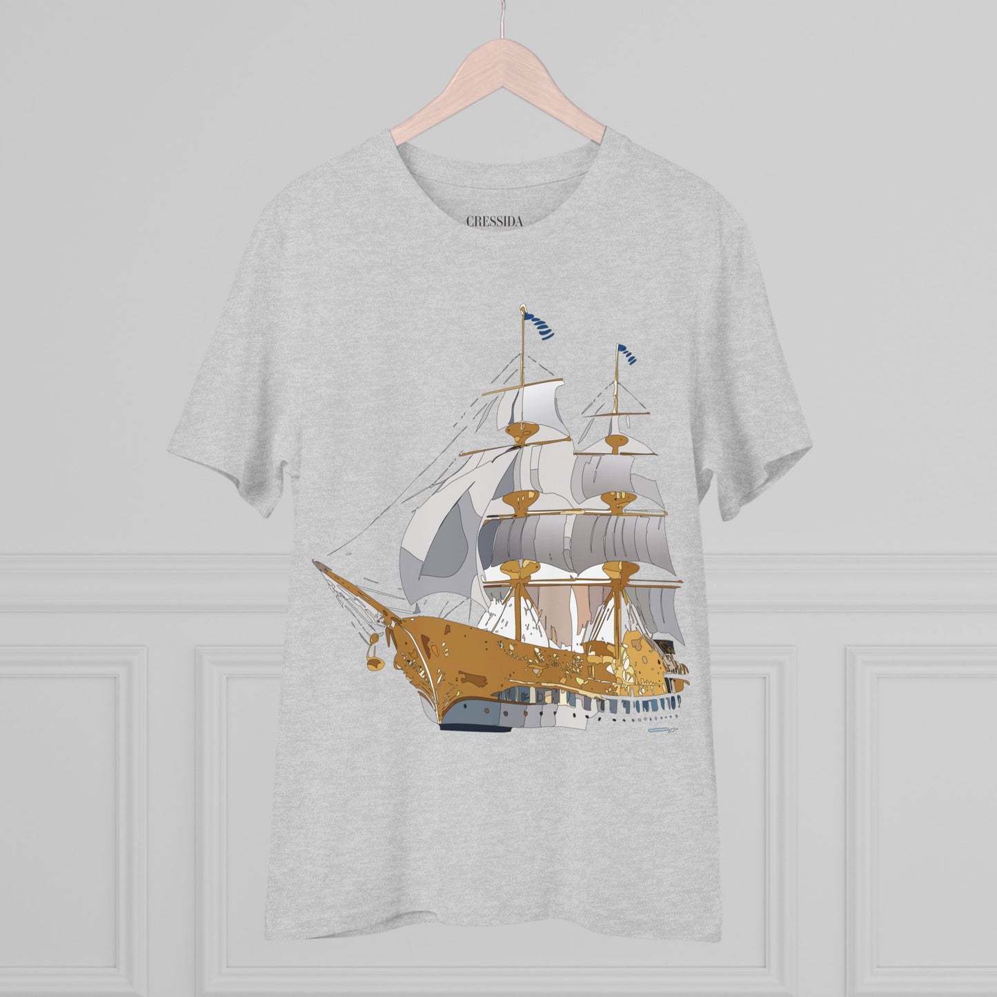 Organic T-shirt with Ship