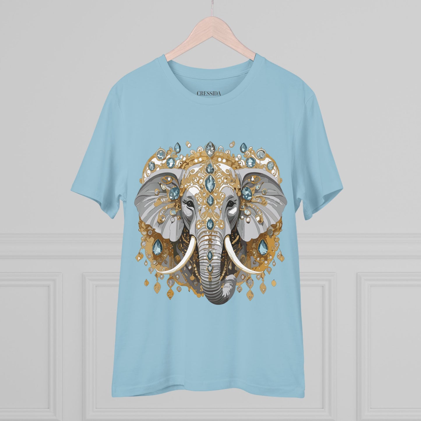 Organic T-shirt with Animals - Elephant