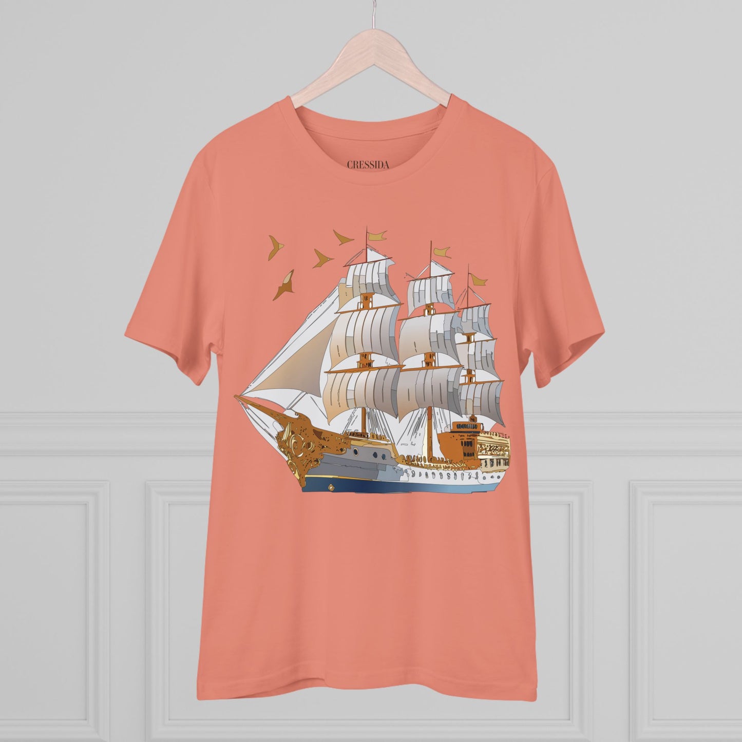 Organic T-shirt with Ship