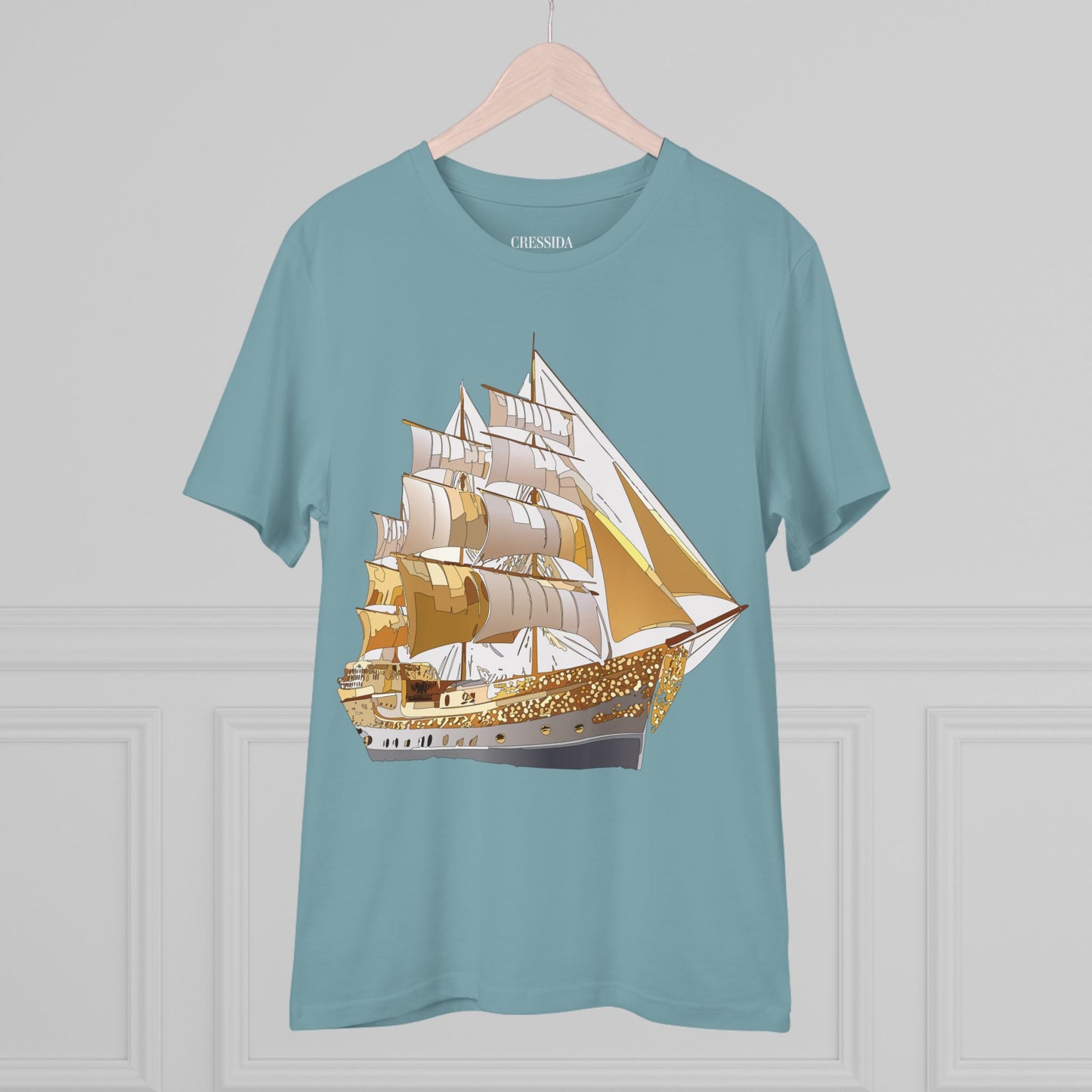 Organic T-shirt with Ship