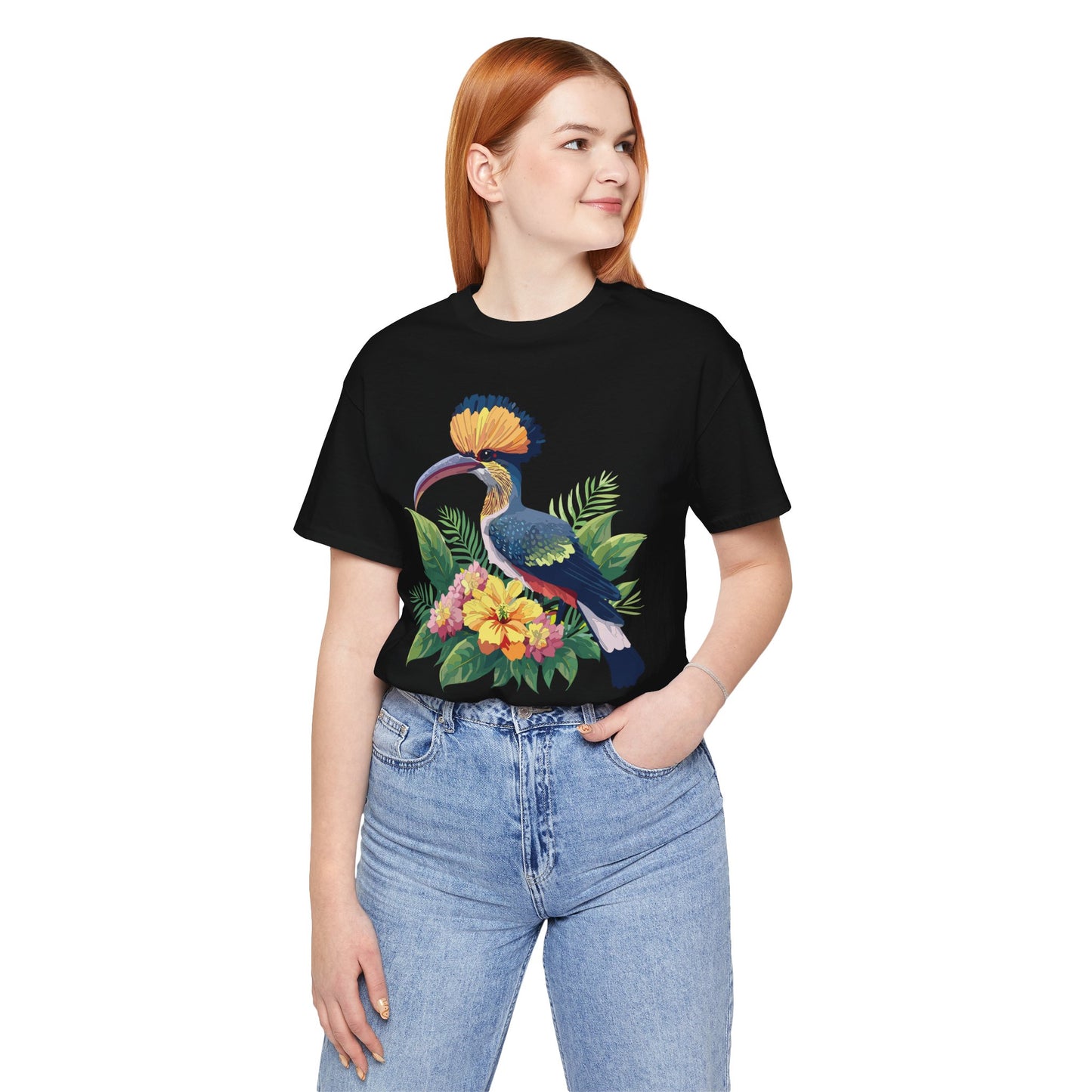 Unisex Animal Shirt, Tee Shirt with Animals, Art Design Tee Shirt, Wild Animals Shirt