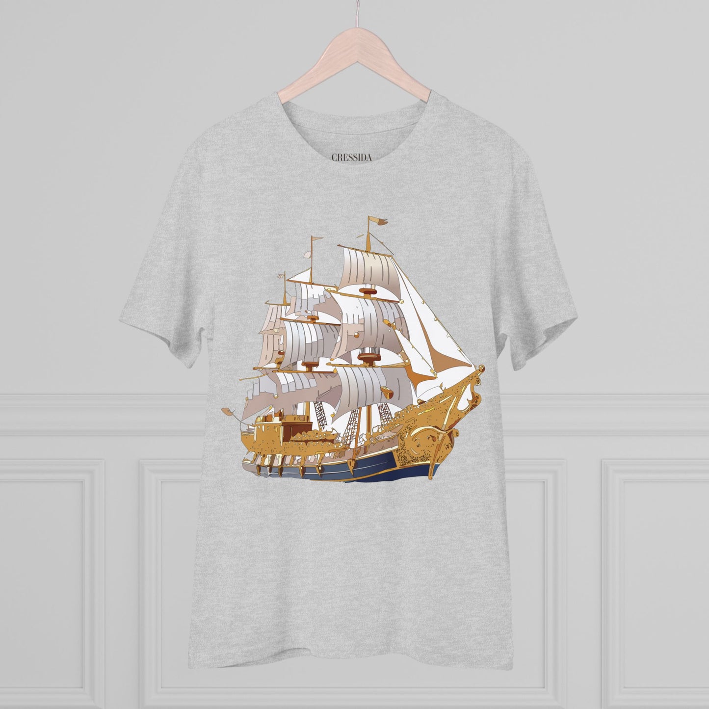 Organic T-shirt with Ship