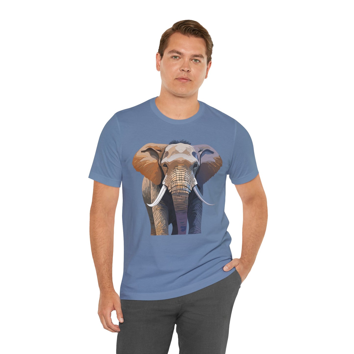 Unisex Animal Shirt, Tee Shirt with Animals, Art Design Tee Shirt, Wild Animals Shirt
