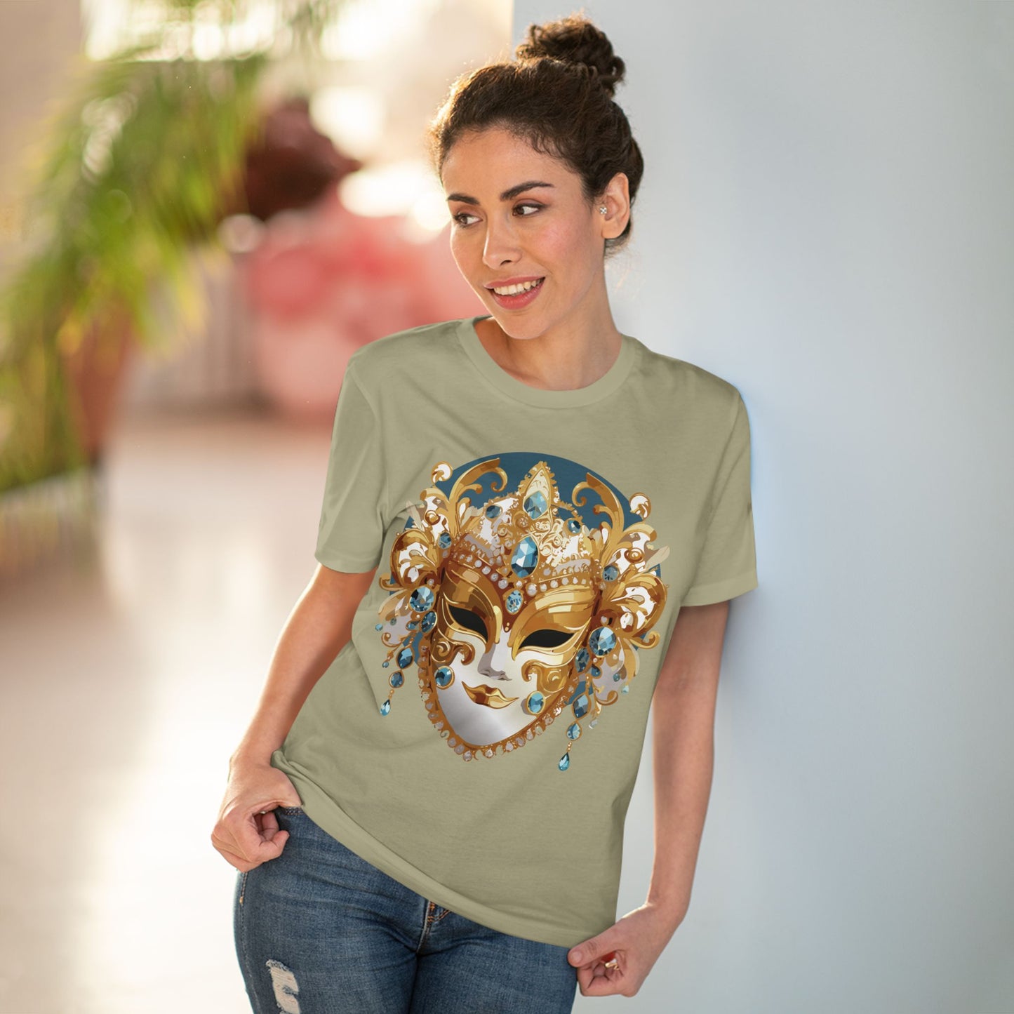 Organic T-shirt with Mask