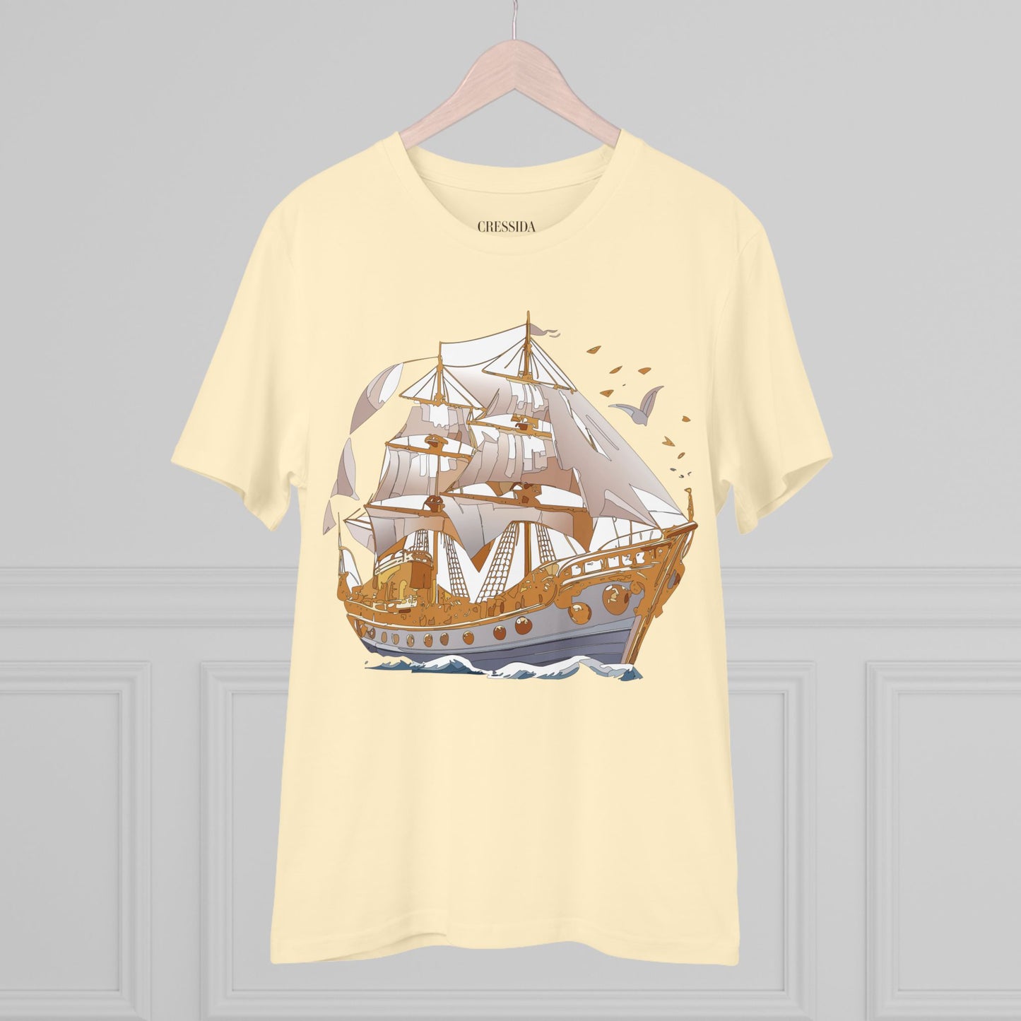 Organic T-shirt with Ship