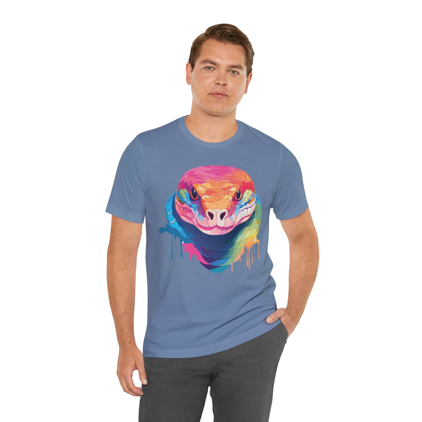 Unisex Animal Shirt, Tee Shirt with Animals, Art Design Tee Shirt, Wild Animals Shirt