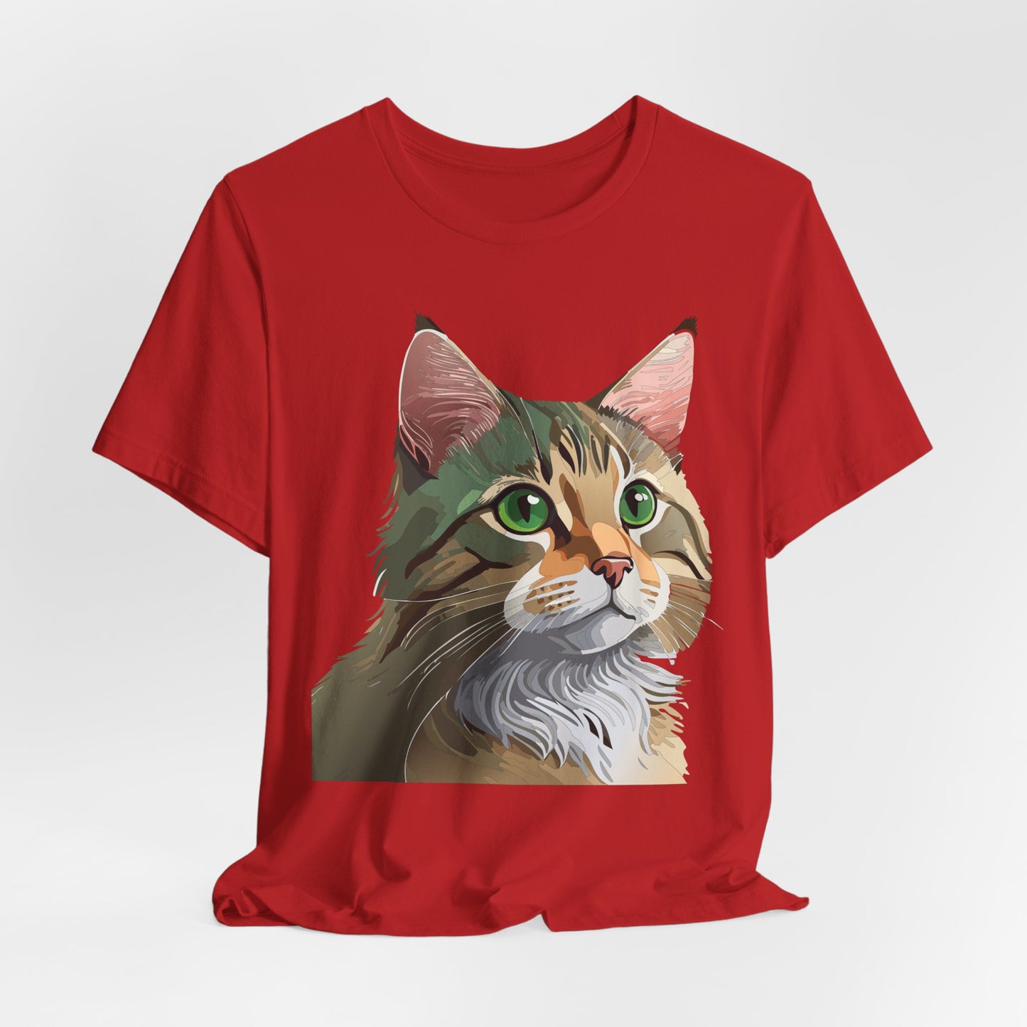 Unisex Animal Shirt, Tee Shirt with Animals, Art Design Tee Shirt, Wild Animals Shirt