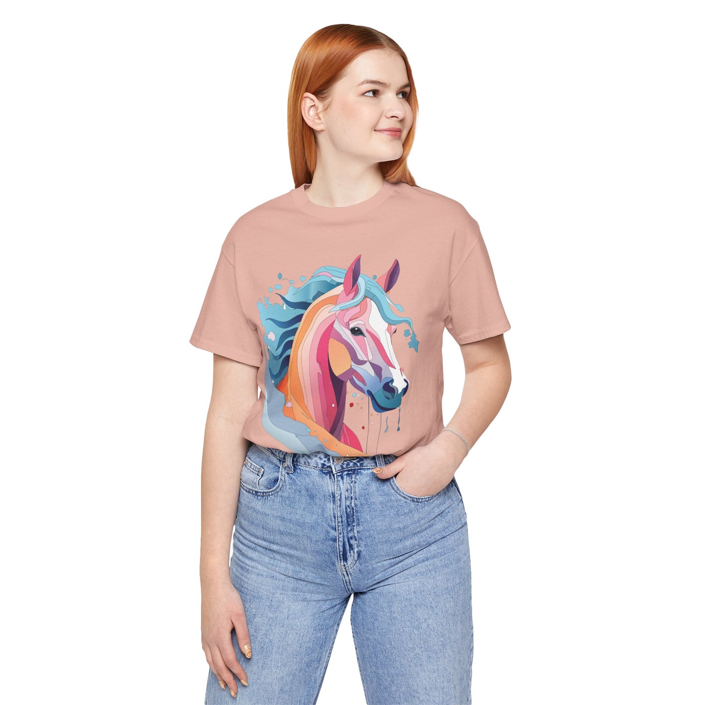 Unisex Animal Shirt, Tee Shirt with Animals, Art Design Tee Shirt, Wild Animals Shirt