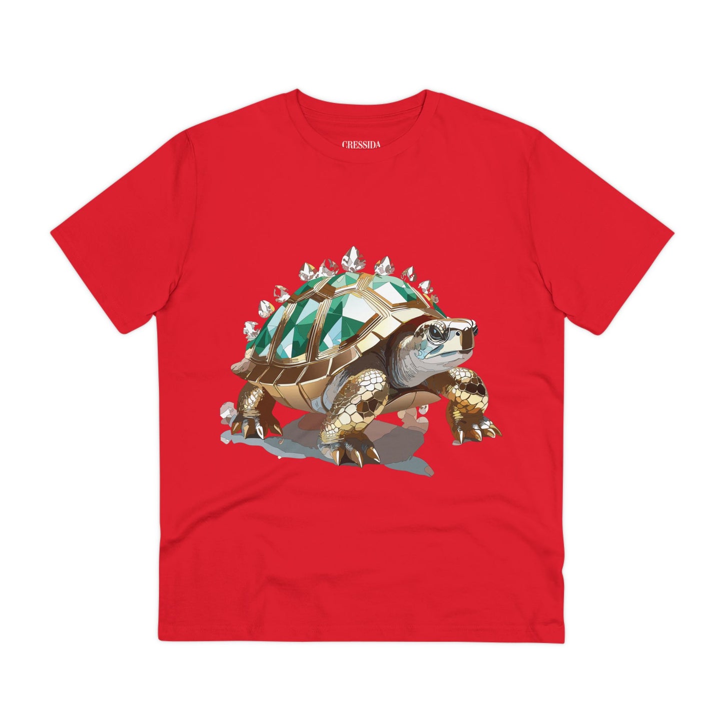 Organic T-shirt with Animals - Turtle