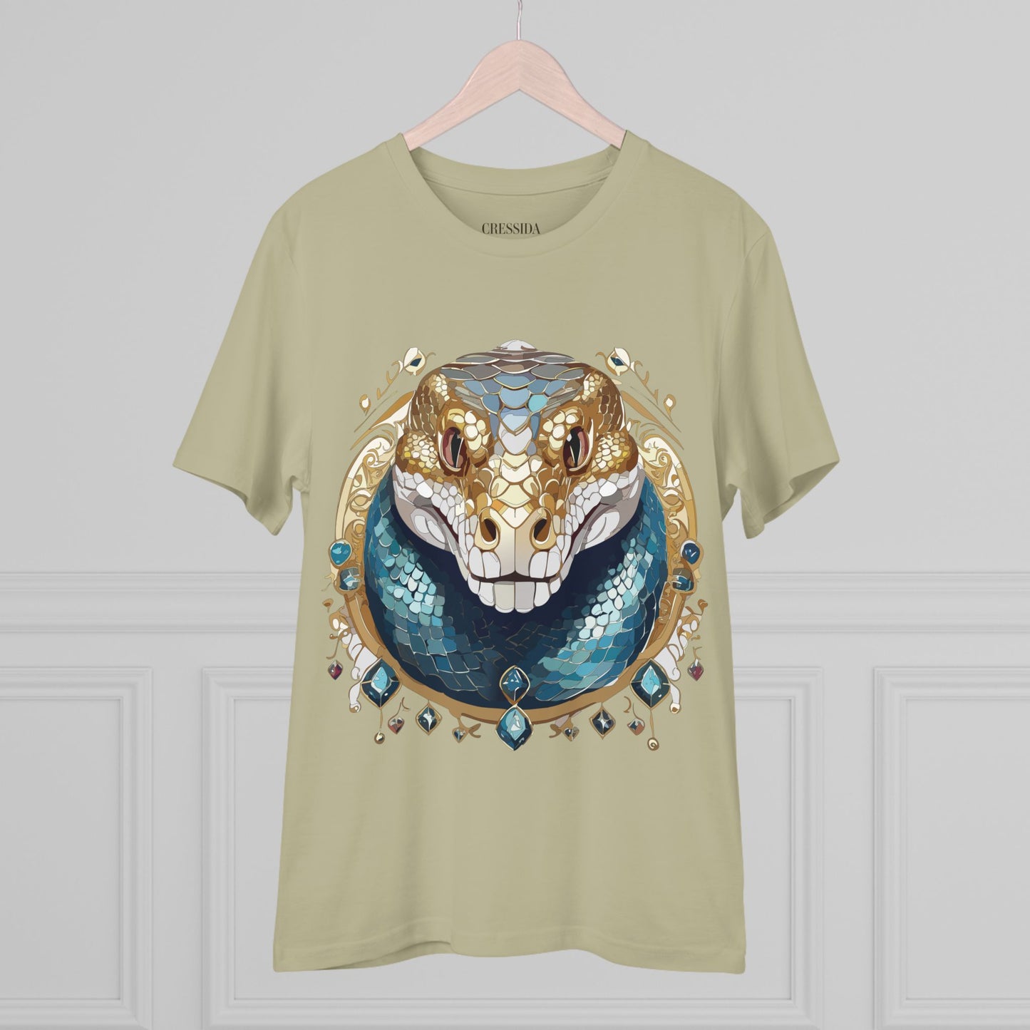 Organic T-shirt with Animals - Python