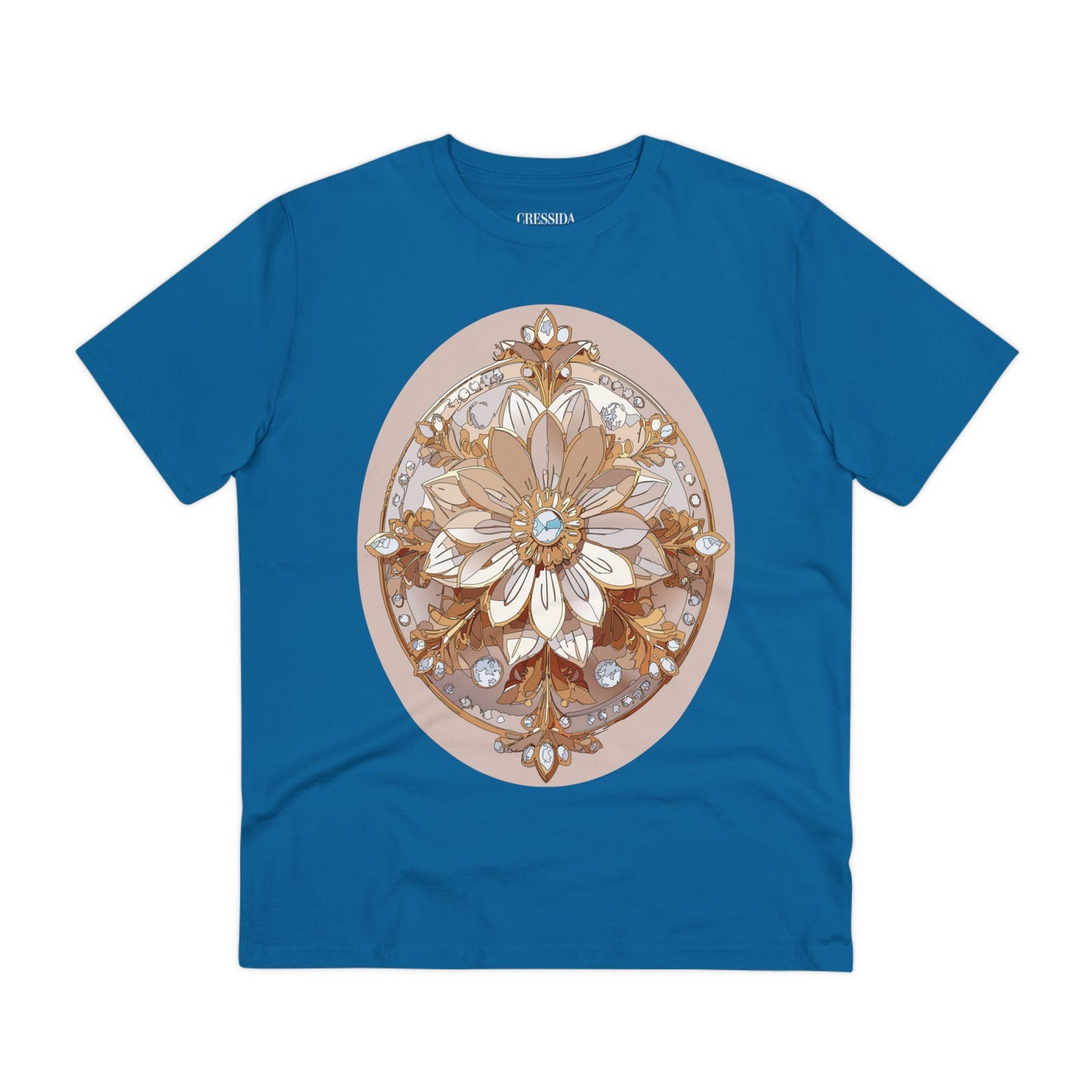 Organic T-shirt with Flower