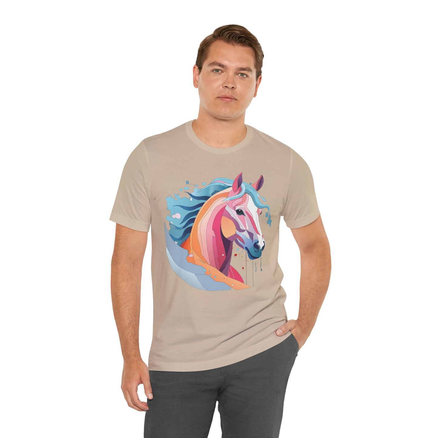 Unisex Animal Shirt, Tee Shirt with Animals, Art Design Tee Shirt, Wild Animals Shirt