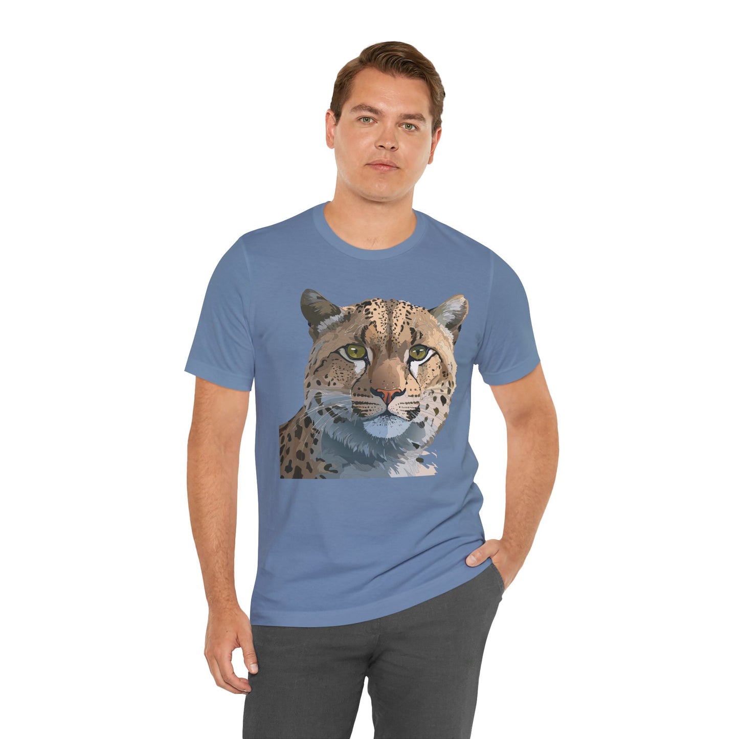 Unisex Animal Shirt, Tee Shirt with Animals, Art Design Tee Shirt, Wild Animals Shirt