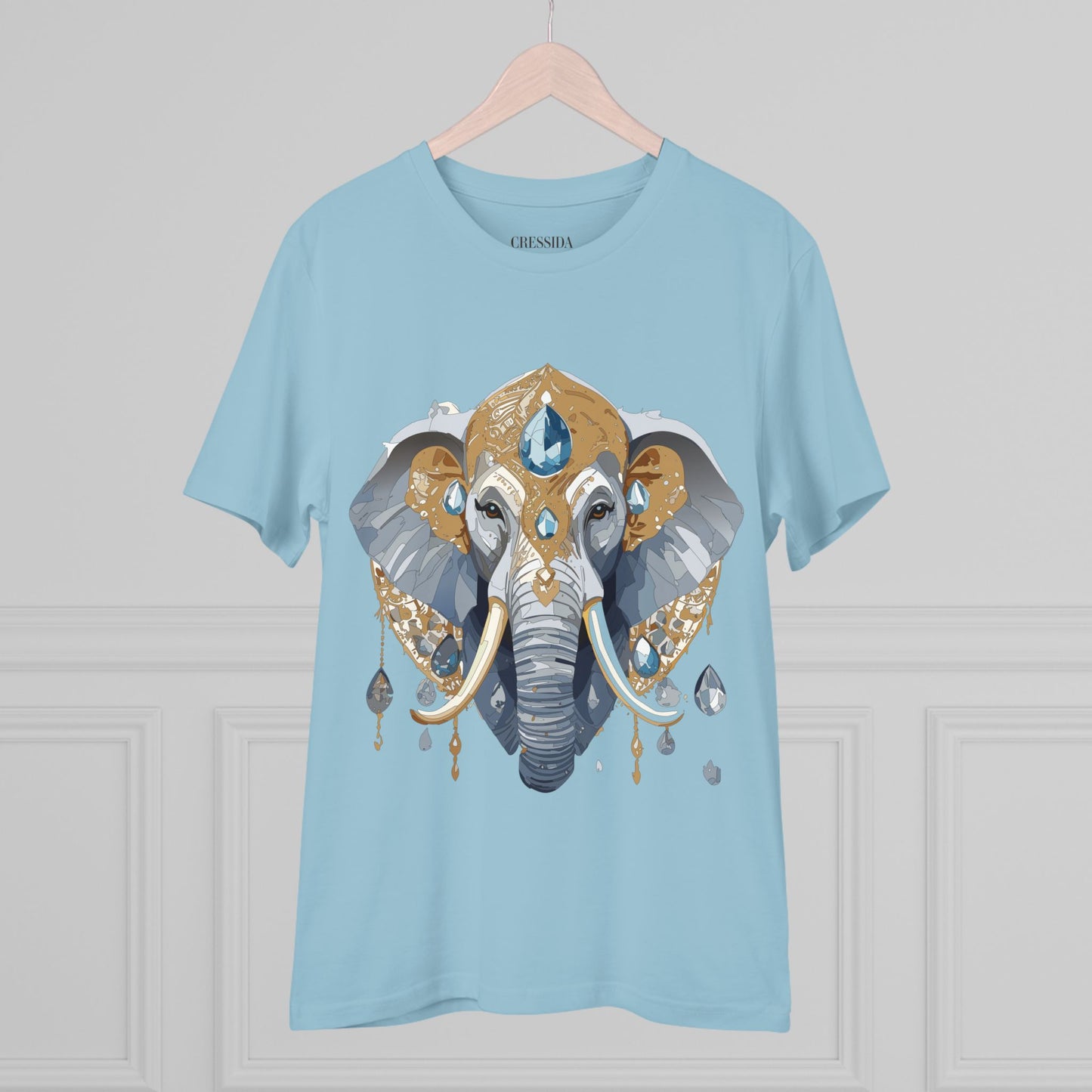 Organic T-shirt with Animals - Elephant