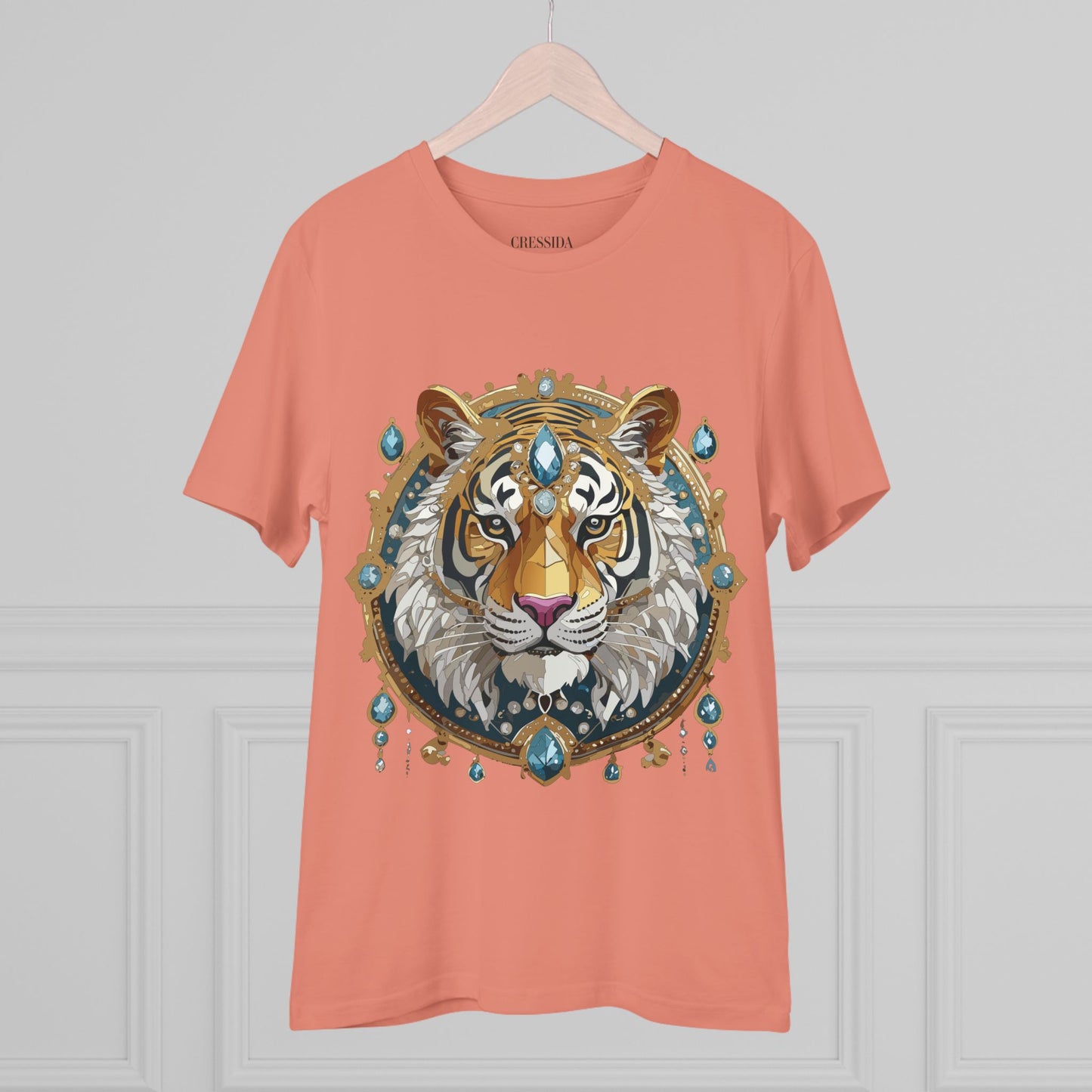 Organic T-shirt with Animals - Tiger