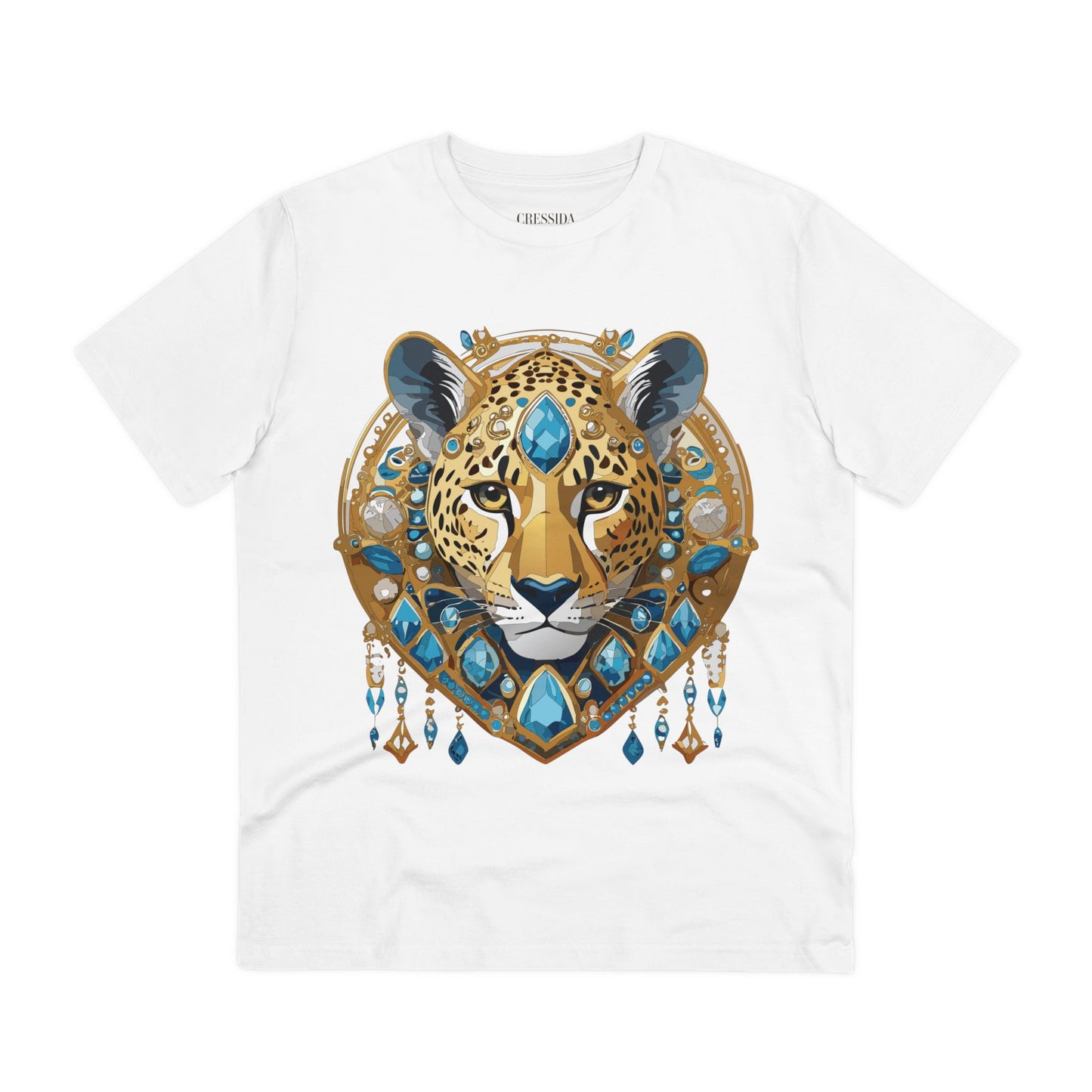 Organic T-shirt with Animals - Cheetah