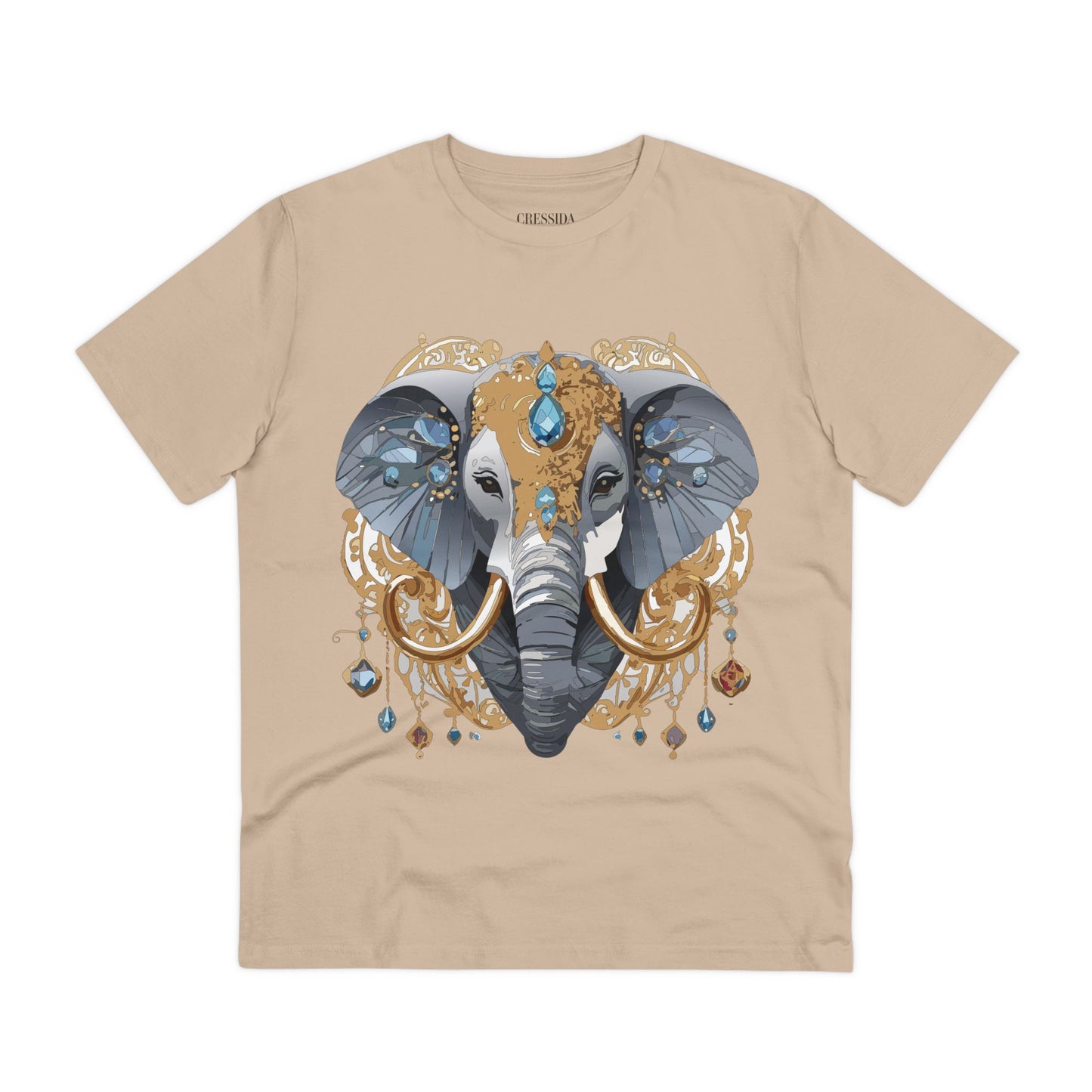 Organic T-shirt with Animals - Elephant