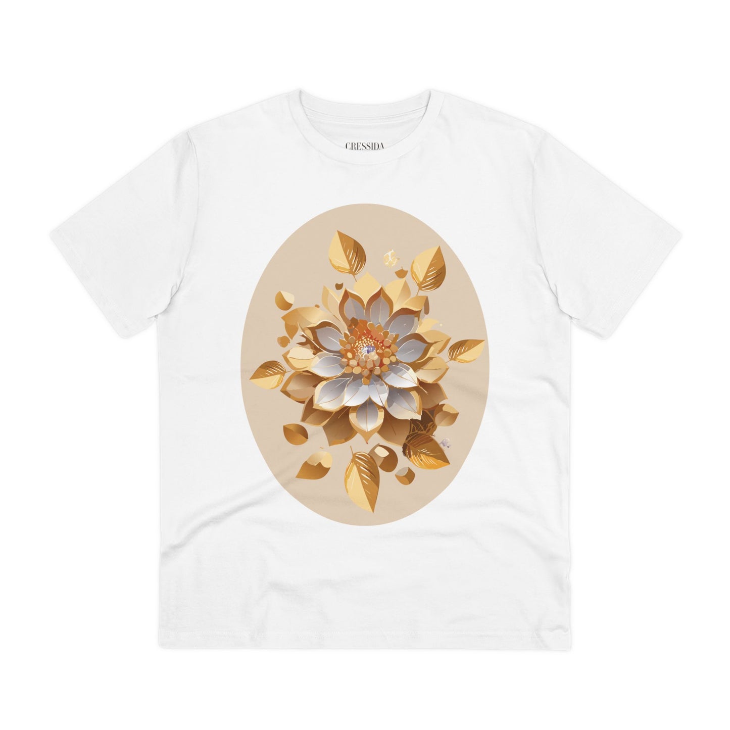 Organic T-shirt with Flower