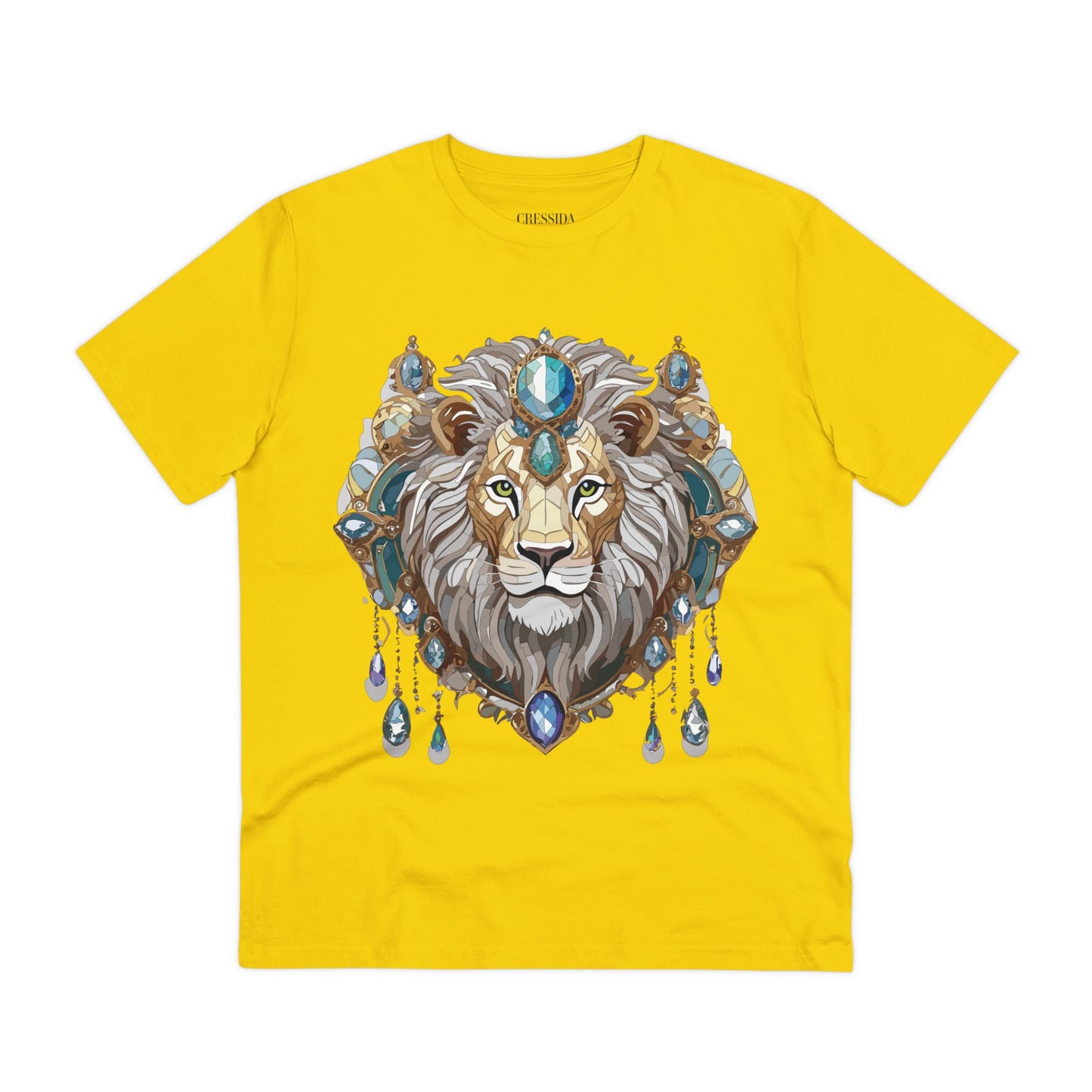 Organic T-shirt with Animals - Lion