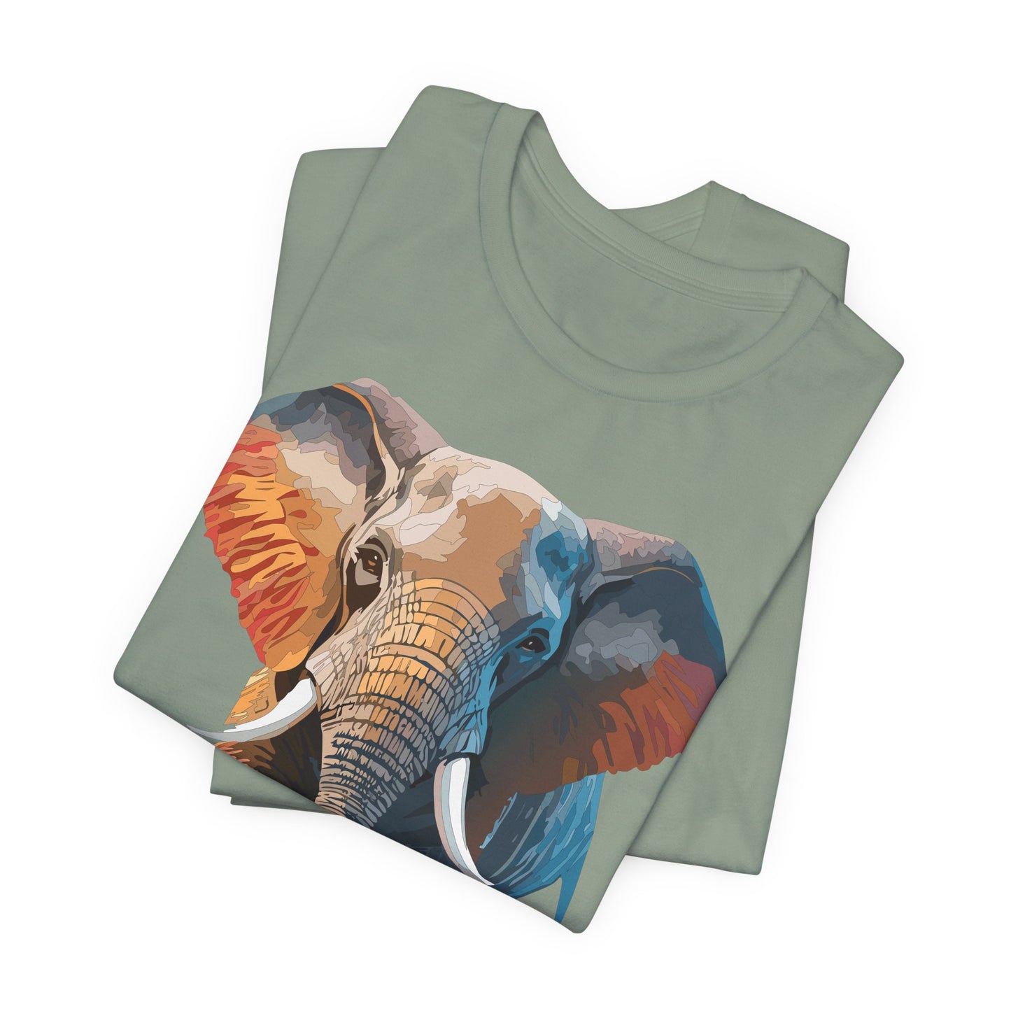 Unisex Animal Shirt, Tee Shirt with Animals, Art Design Tee Shirt, Wild Animals Shirt