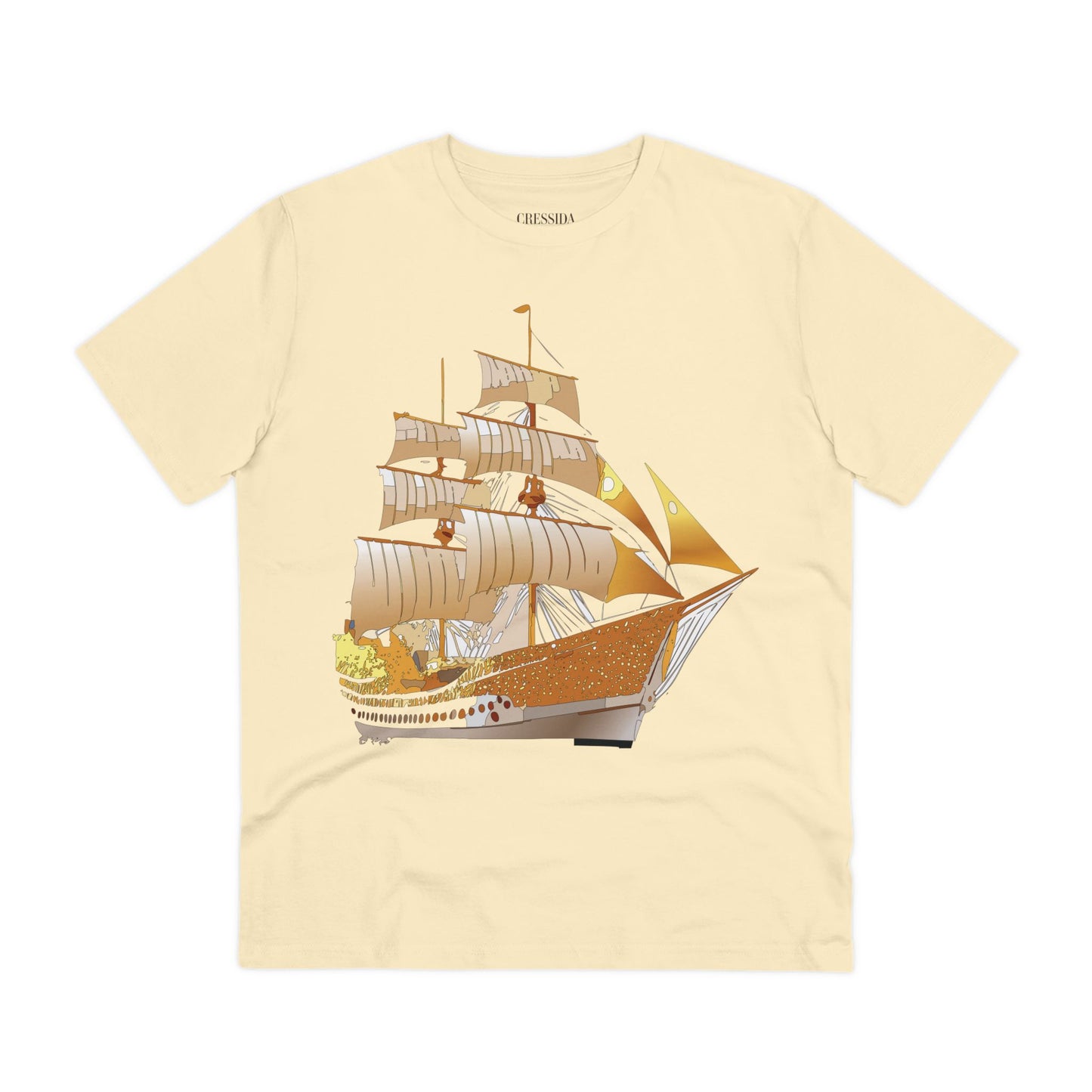 Organic T-shirt with Ship