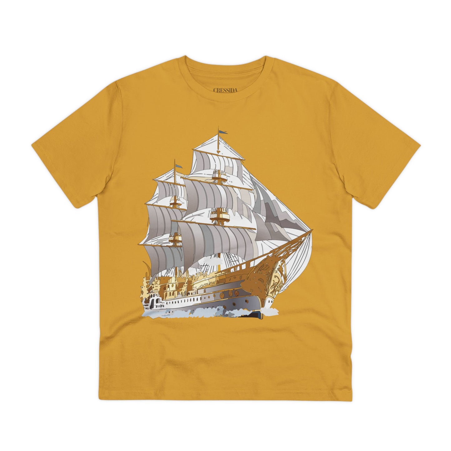 Organic T-shirt with Ship