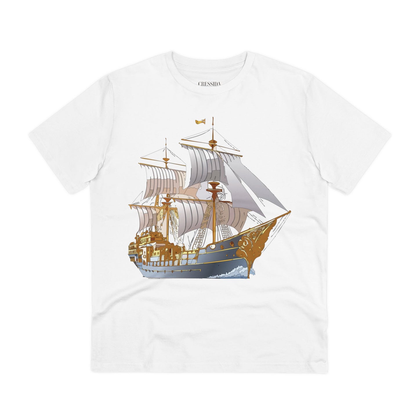 Organic T-shirt with Ship