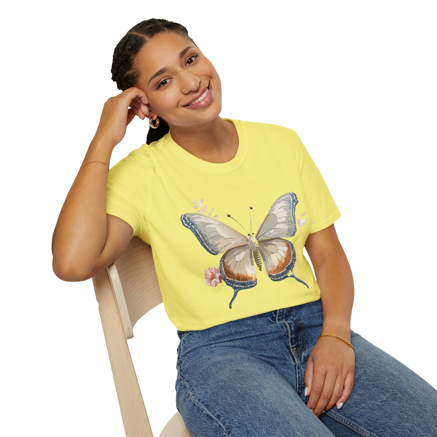Butterfly Shirt, T Shirt with Butterfly, Monarch Shirt