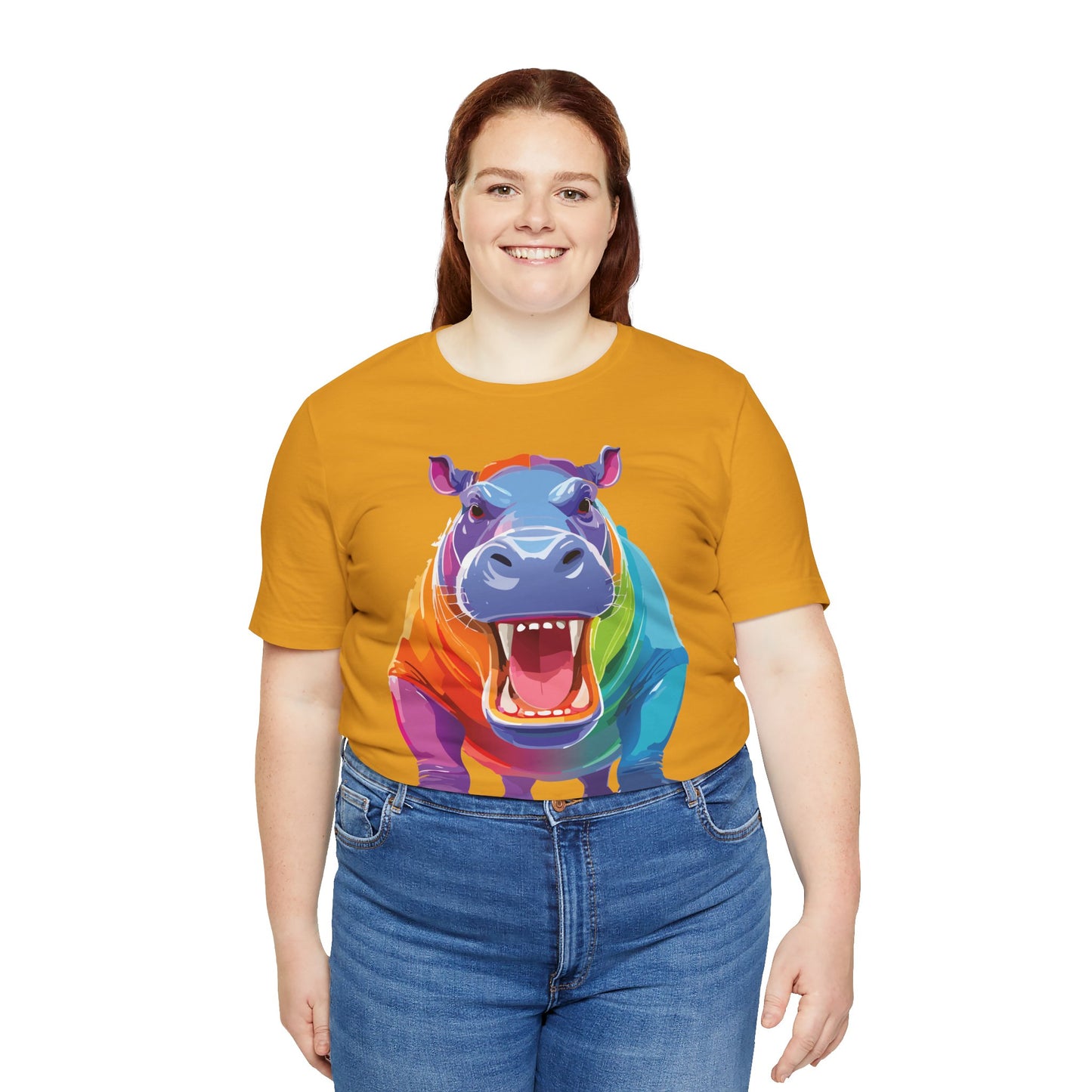 Unisex Animal Shirt, Tee Shirt with Animals, Art Design Tee Shirt, Wild Animals Shirt