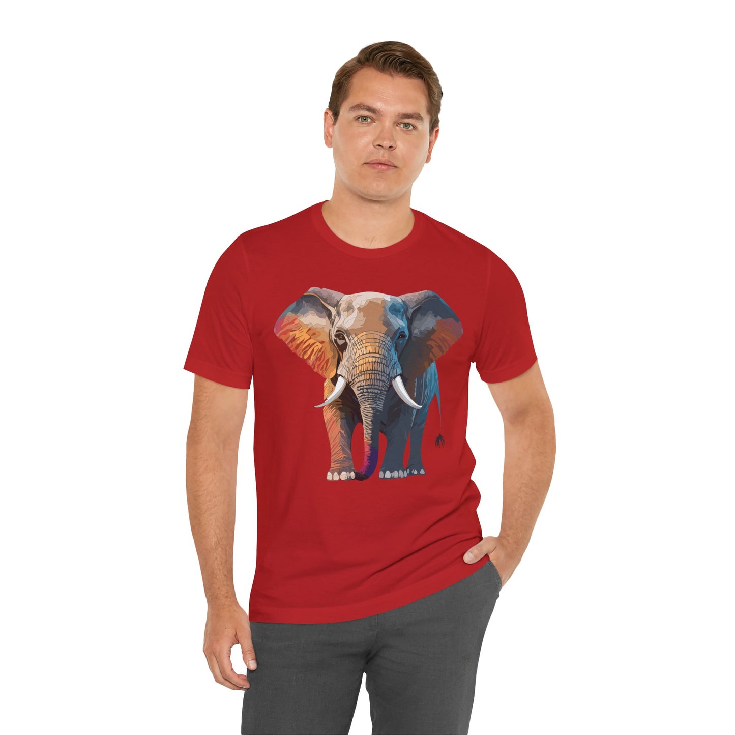 Unisex Animal Shirt, Tee Shirt with Animals, Art Design Tee Shirt, Wild Animals Shirt