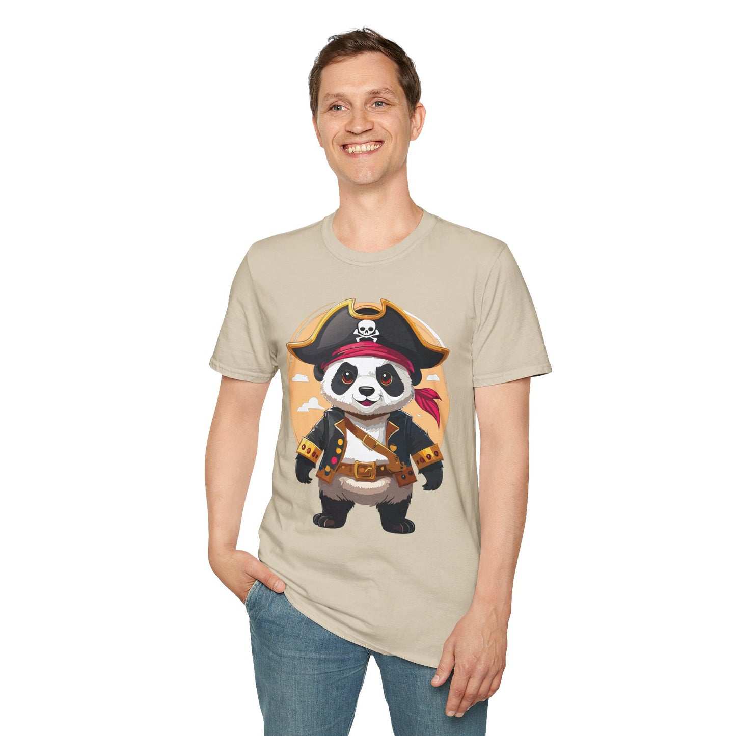 Panda Shirt, T Shirt with Panda, Animal Shirt, Tee Shirt with Animals