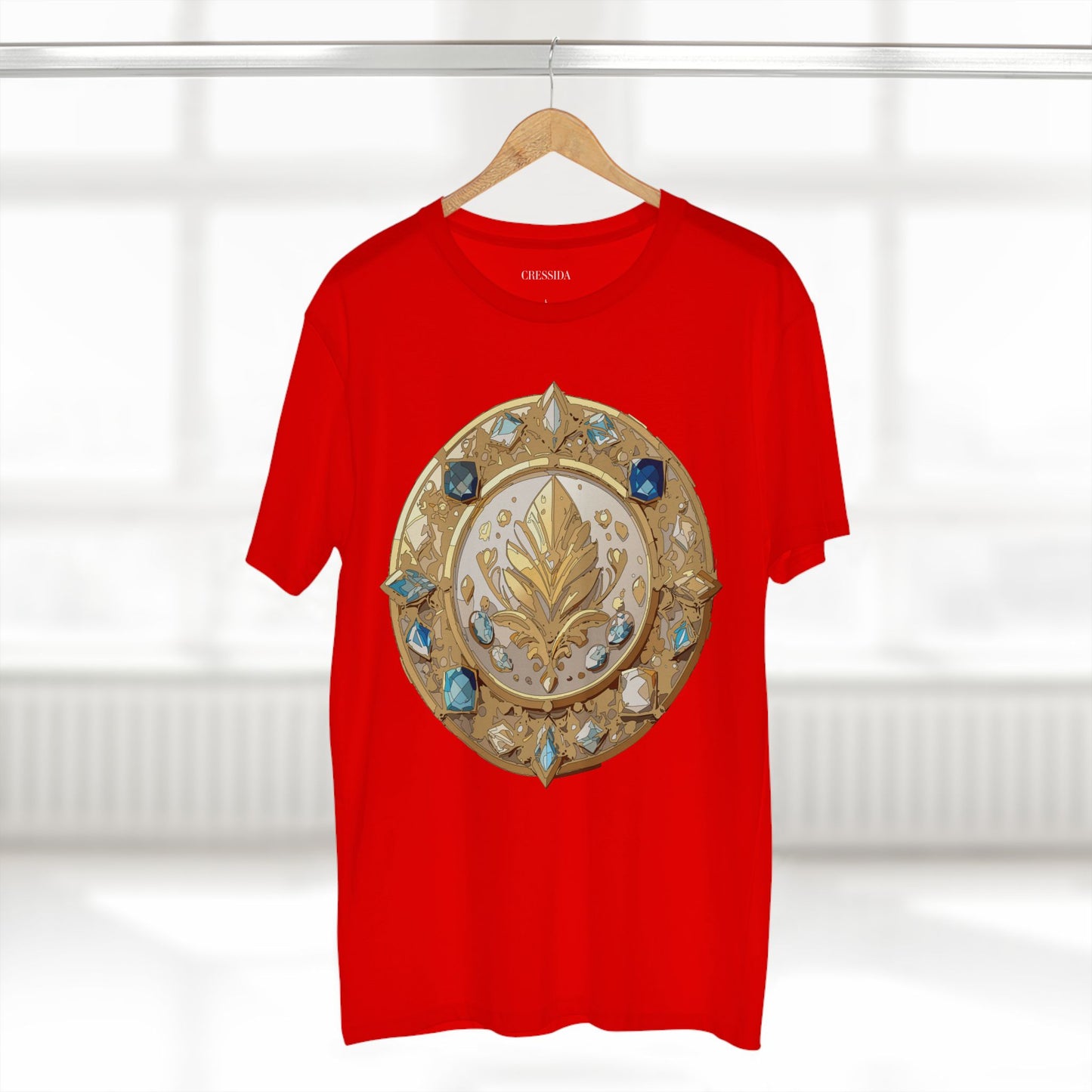 Medallion Shirt, Shirt with Medallion, Tee Shirt with Medal