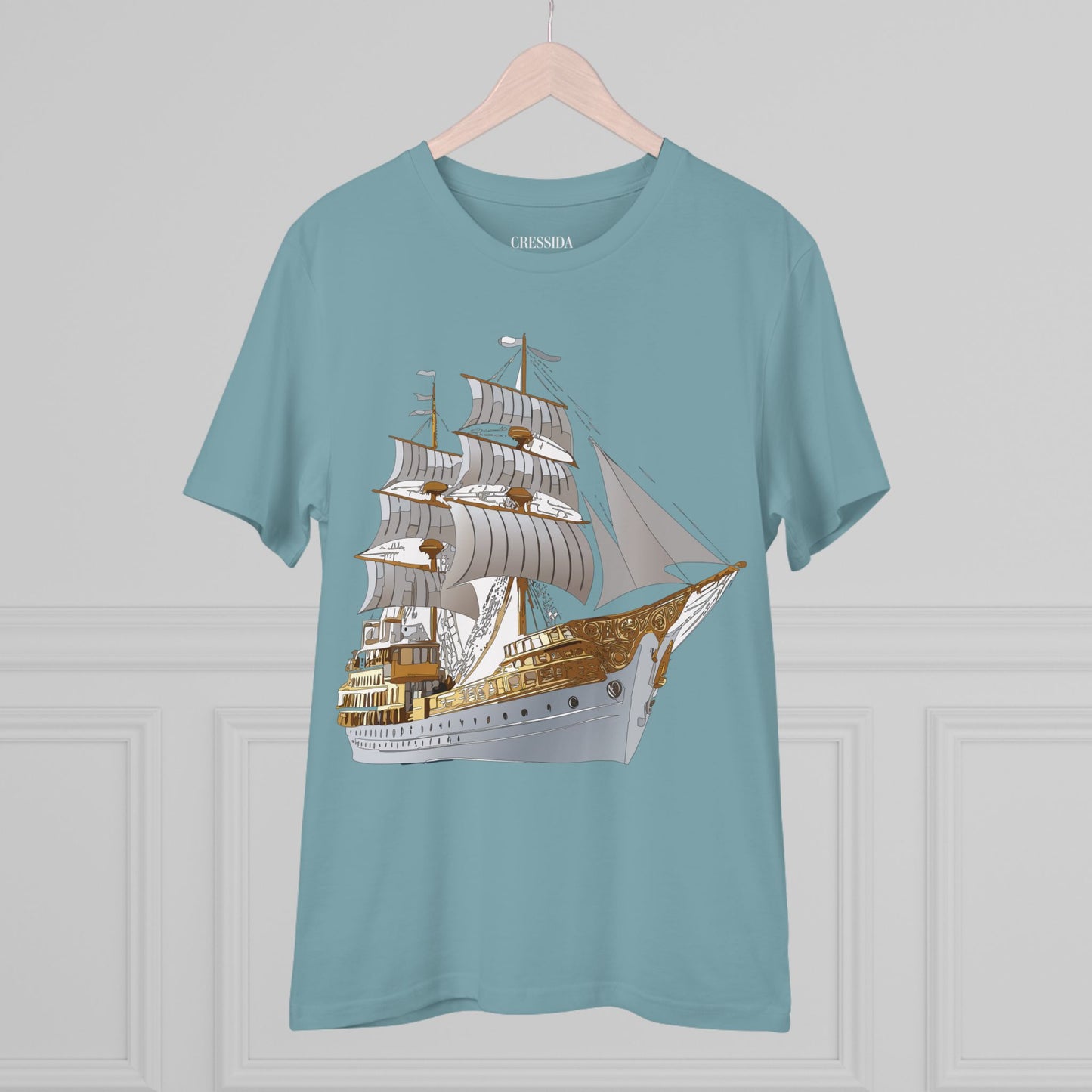 Organic T-shirt with Ship