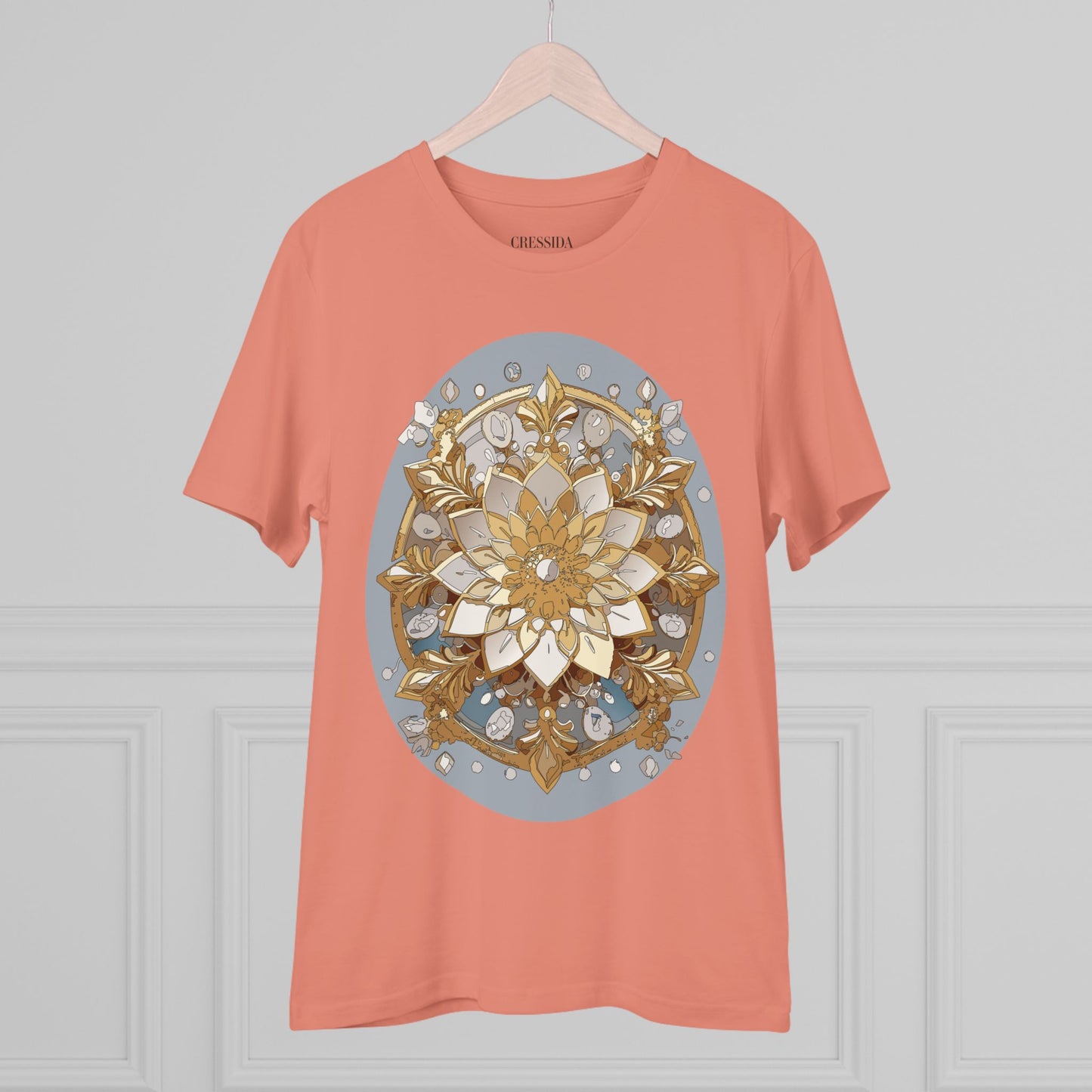 Organic T-shirt with Flower