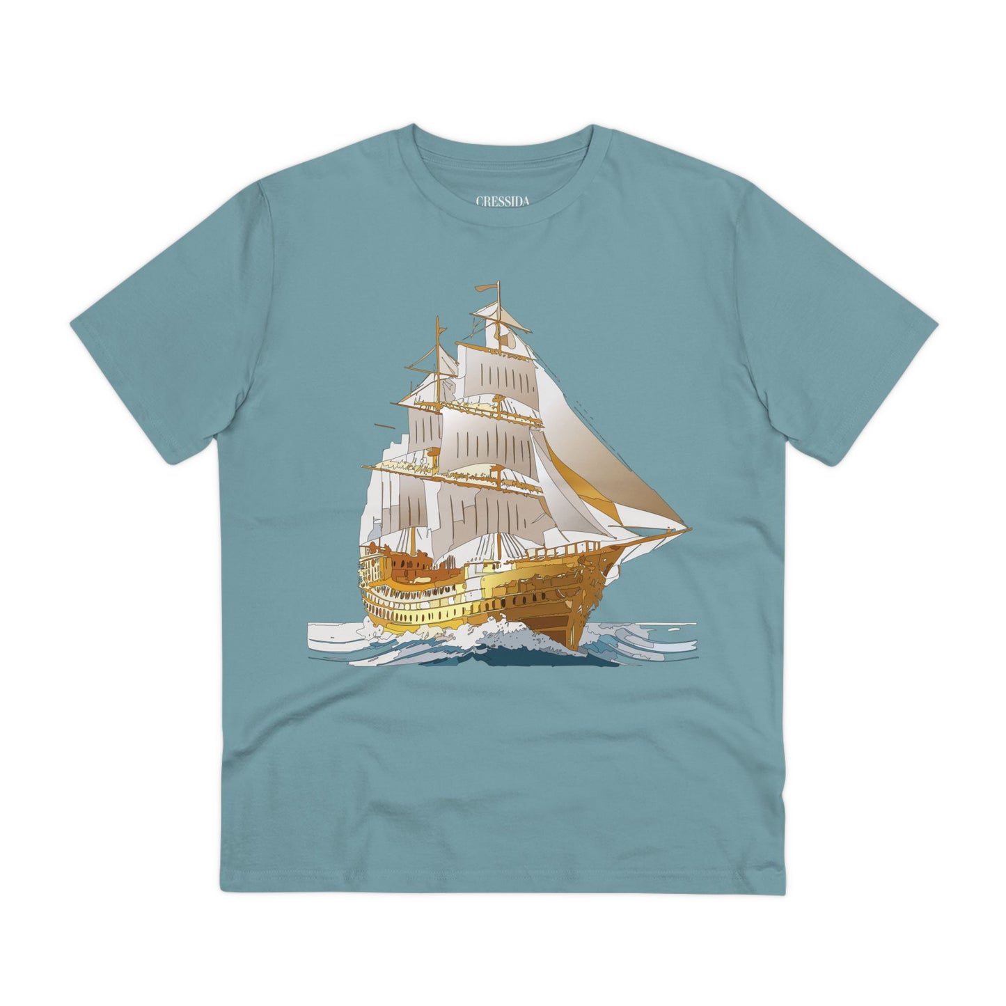 Organic T-shirt with Ship